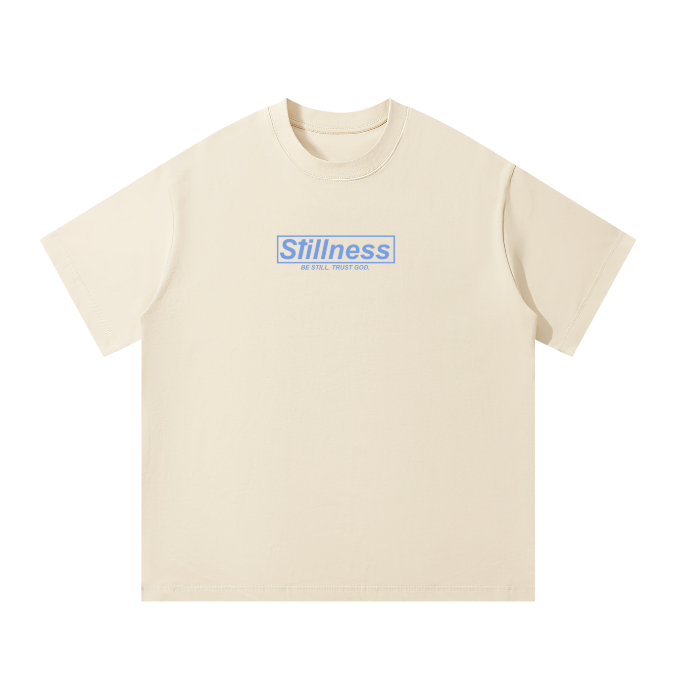Stillness Logo - Unisex Oversized T-Shirt