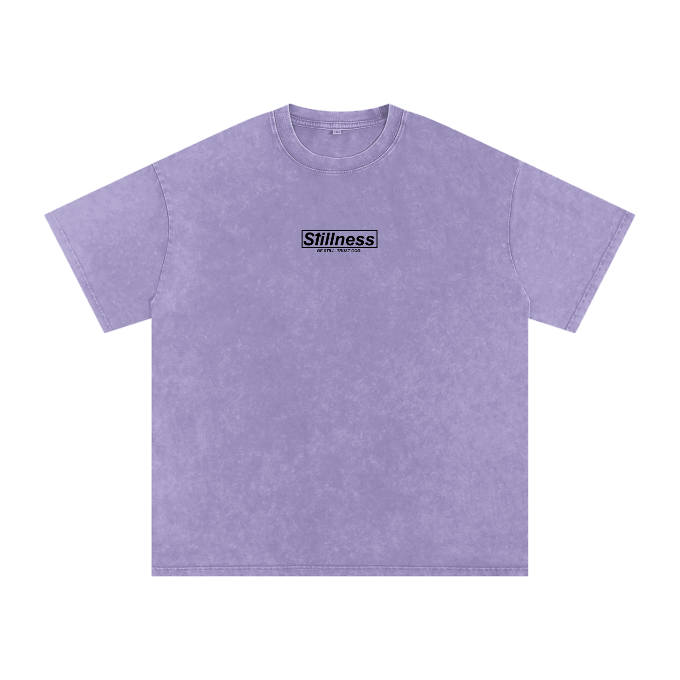 WHAT A FRIEND WE HAVE IN JESUS - Snow Washed Oversized Cotton T-Shirt