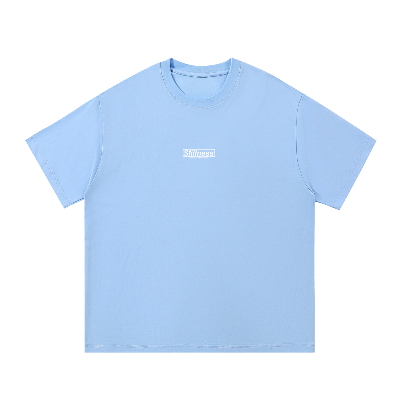 BE STILL. TRUST GOD. Jesuskreuz Essential Cotton T-Shirt