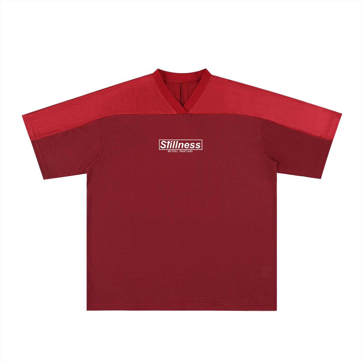 CHILD OF GOD - Oversized Mesh V-Neck Fußballtrikot