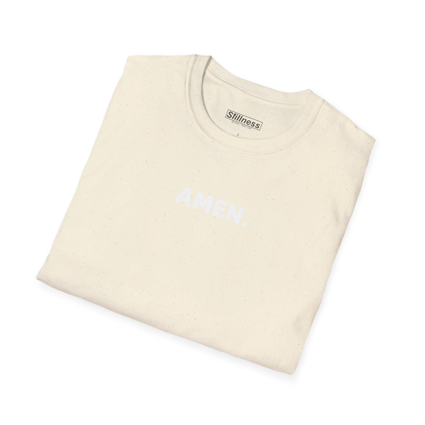 Amen. T-Shirt — Minimal Christian Graphic Tee (Stillness-Wear.com)