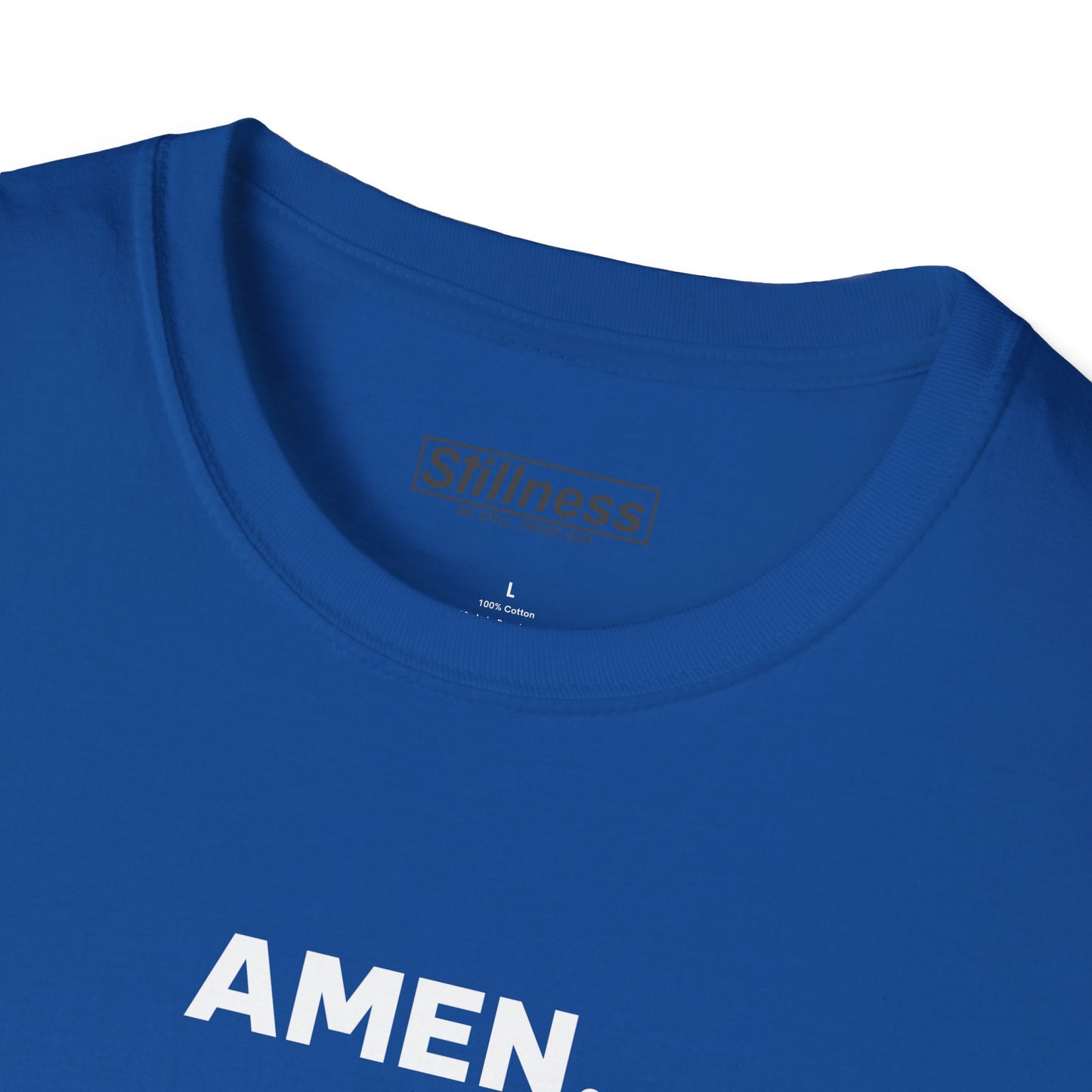 Amen. T-Shirt — Minimal Christian Graphic Tee (Stillness-Wear.com)