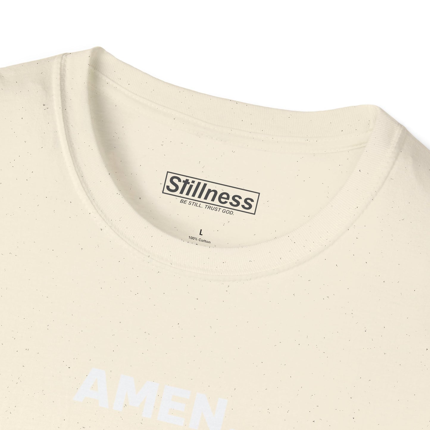 Amen. T-Shirt — Minimal Christian Graphic Tee (Stillness-Wear.com)