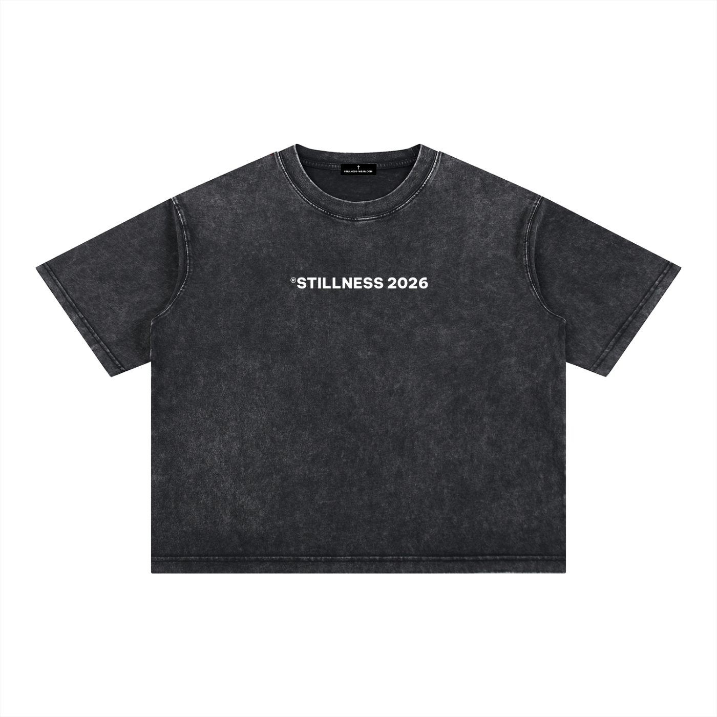 WHAT A FRIEND - Mineral Wash Boxy Cotton T-Shirt