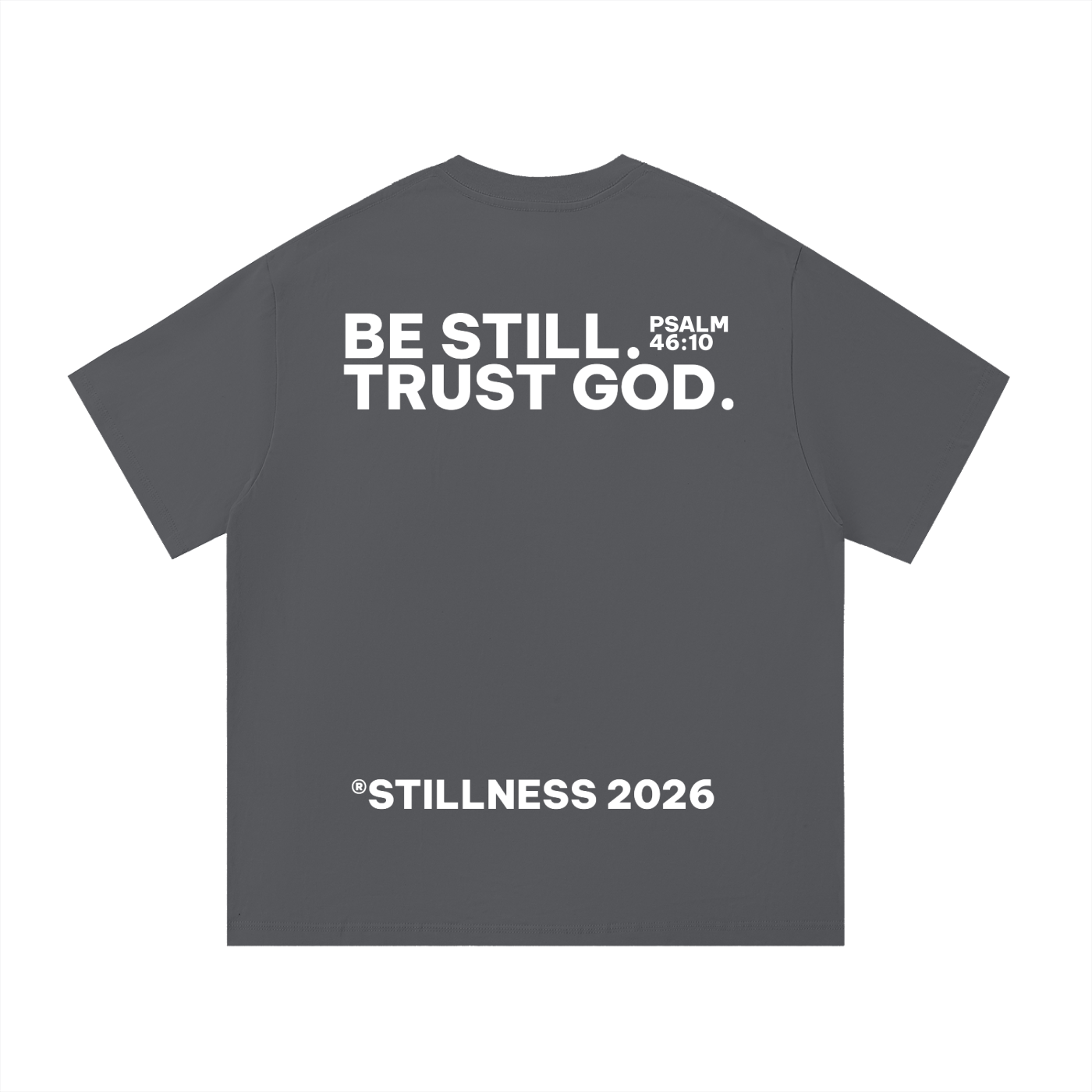 BE STILL. TRUST GOD. ohne Jesuskreuz - Essential Cotton T-Shirt