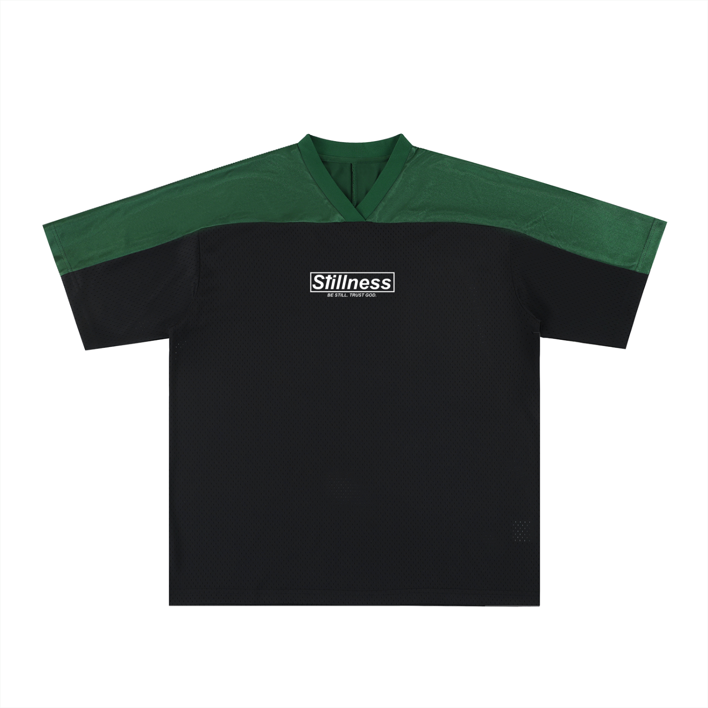 CHILD OF GOD - Oversized Mesh V-Neck Fußballtrikot