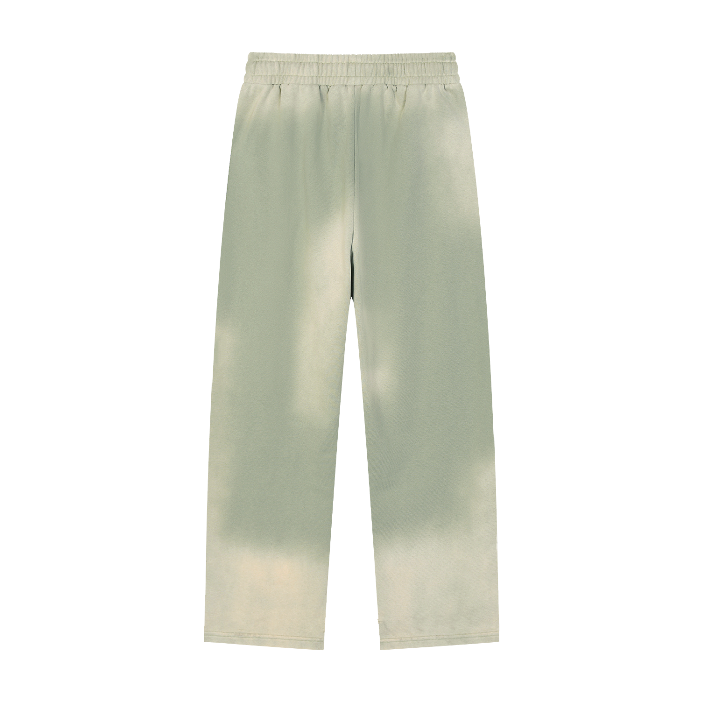 Stillness - Sun Fade Raw Edge Straight-Leg Sweatpants