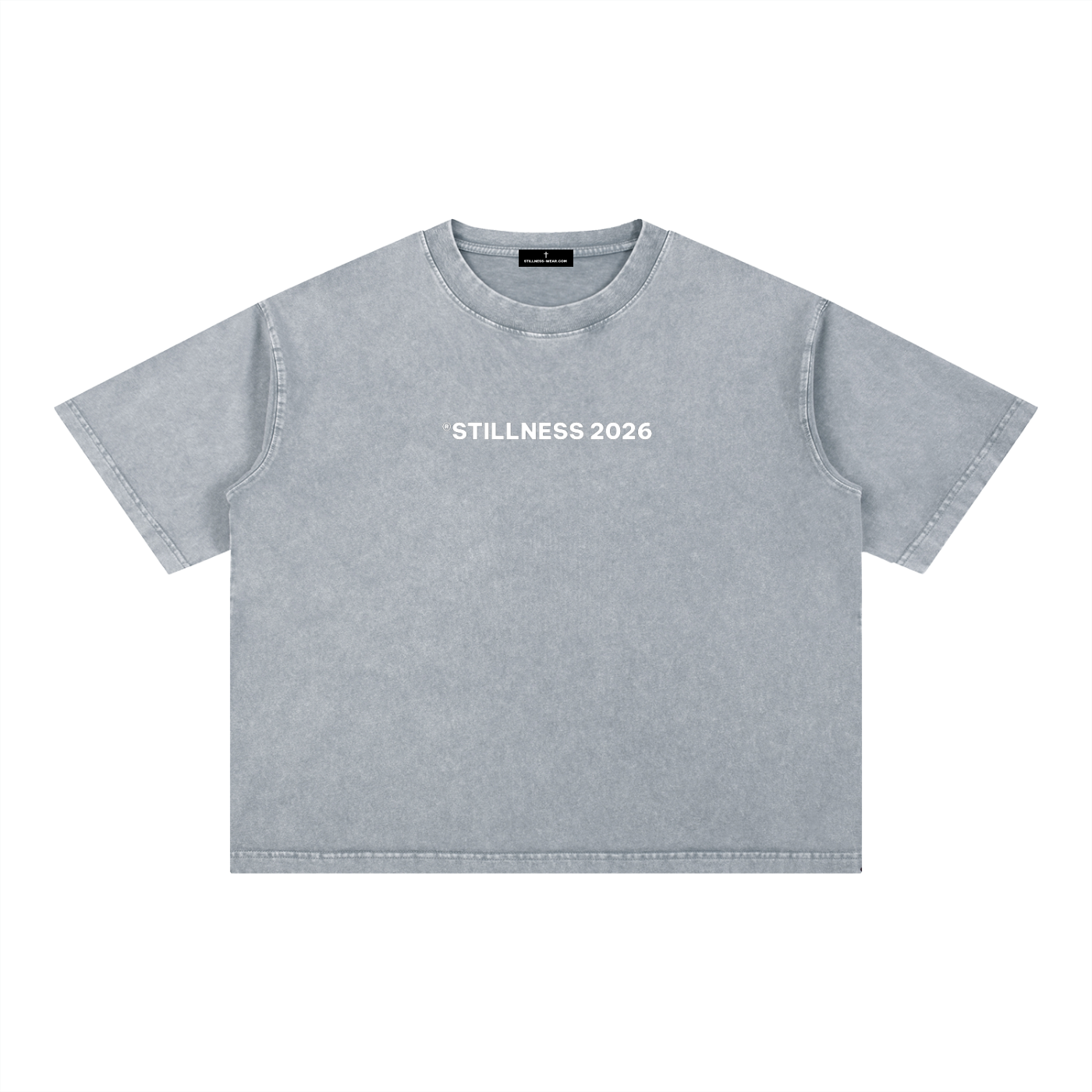 WHAT A FRIEND - Mineral Wash Boxy Cotton T-Shirt