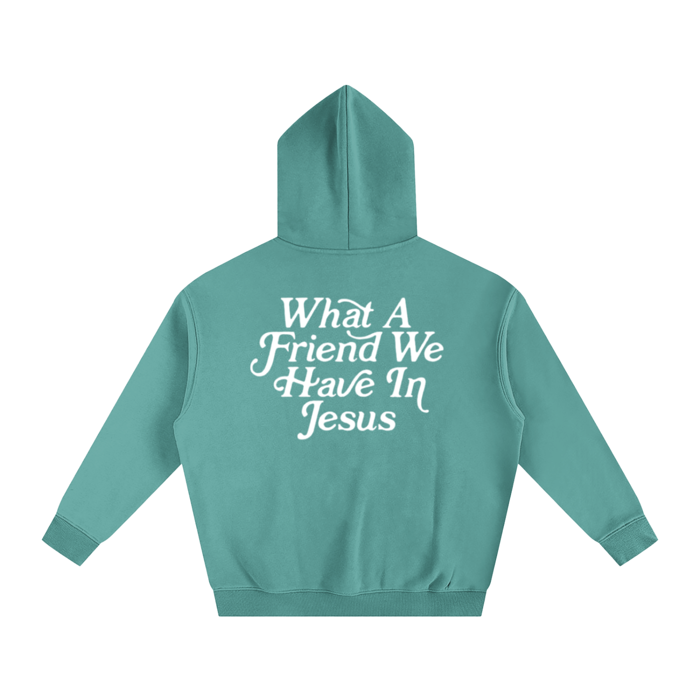 WHAT A FRIEND - Oversize Fleeced Hoodie