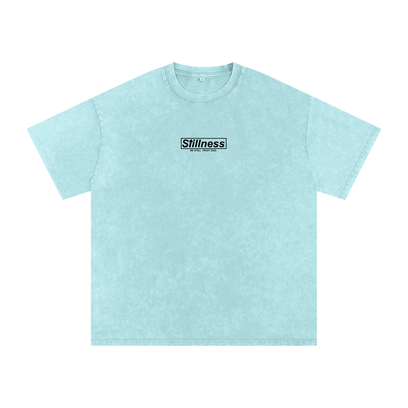 WHAT A FRIEND WE HAVE IN JESUS - Snow Washed Oversized Cotton T-Shirt