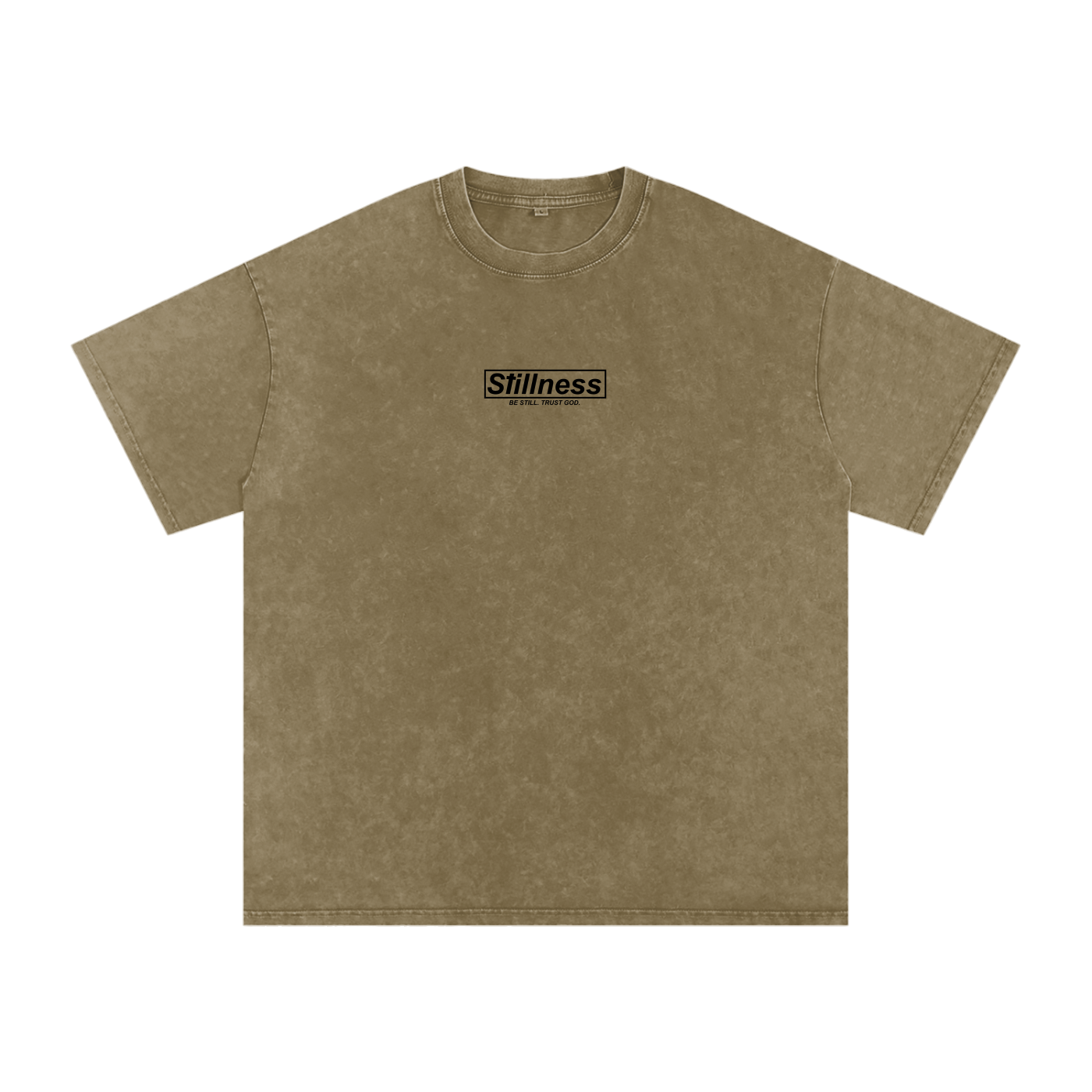 WHAT A FRIEND WE HAVE IN JESUS - Snow Washed Oversized Cotton T-Shirt
