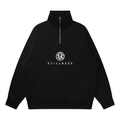 Quarter-Zip Drop Shoulder Sweatshirt
