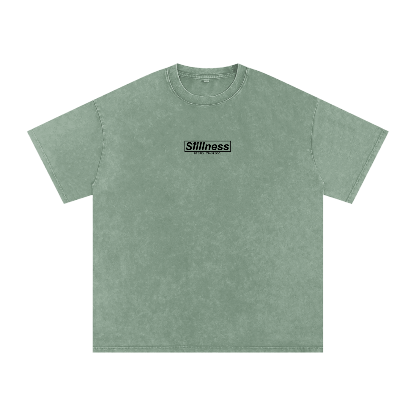 WHAT A FRIEND WE HAVE IN JESUS - Snow Washed Oversized Cotton T-Shirt