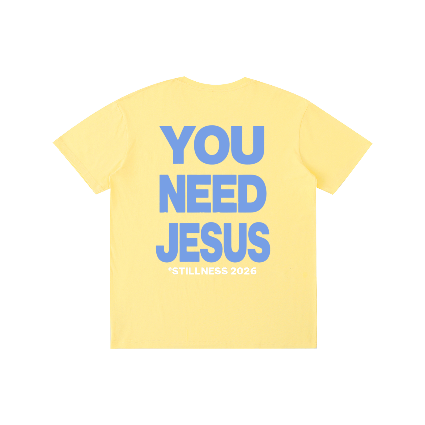 YOU NEED JESUS - Pure Cotton Unisex T-Shirt