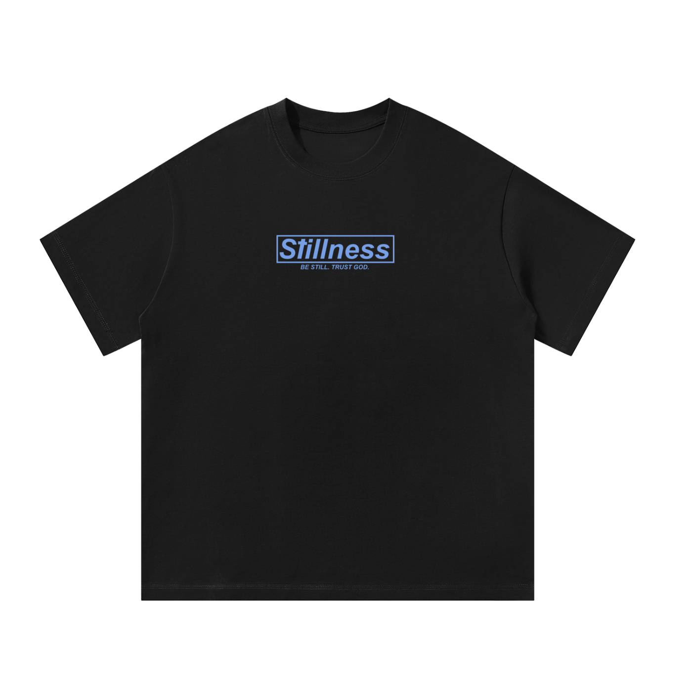 Stillness Logo - Unisex Oversized T-Shirt