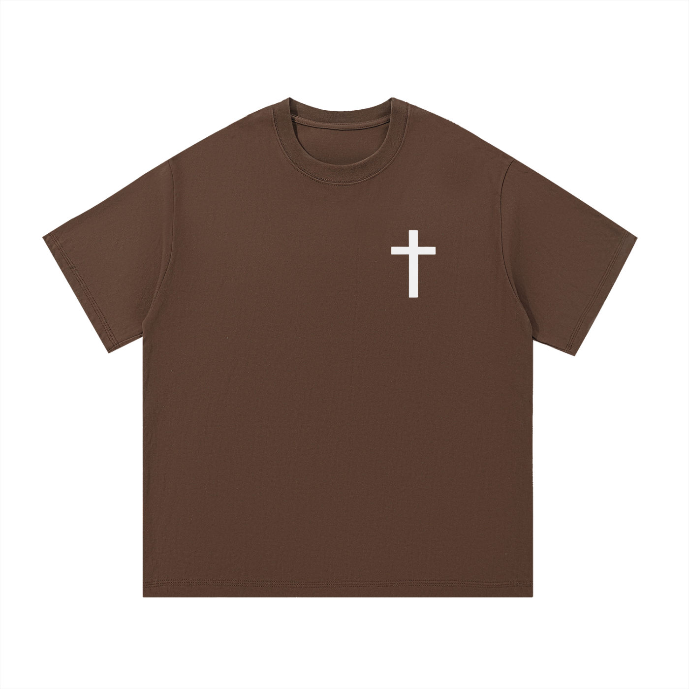 NOT LUCK - JUST JESUS - Essential Cotton T-Shirt