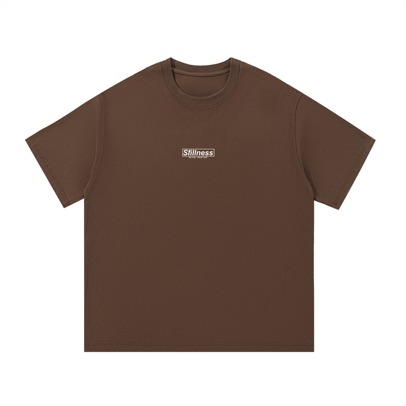 BE STILL. TRUST GOD. Jesuskreuz Essential Cotton T-Shirt