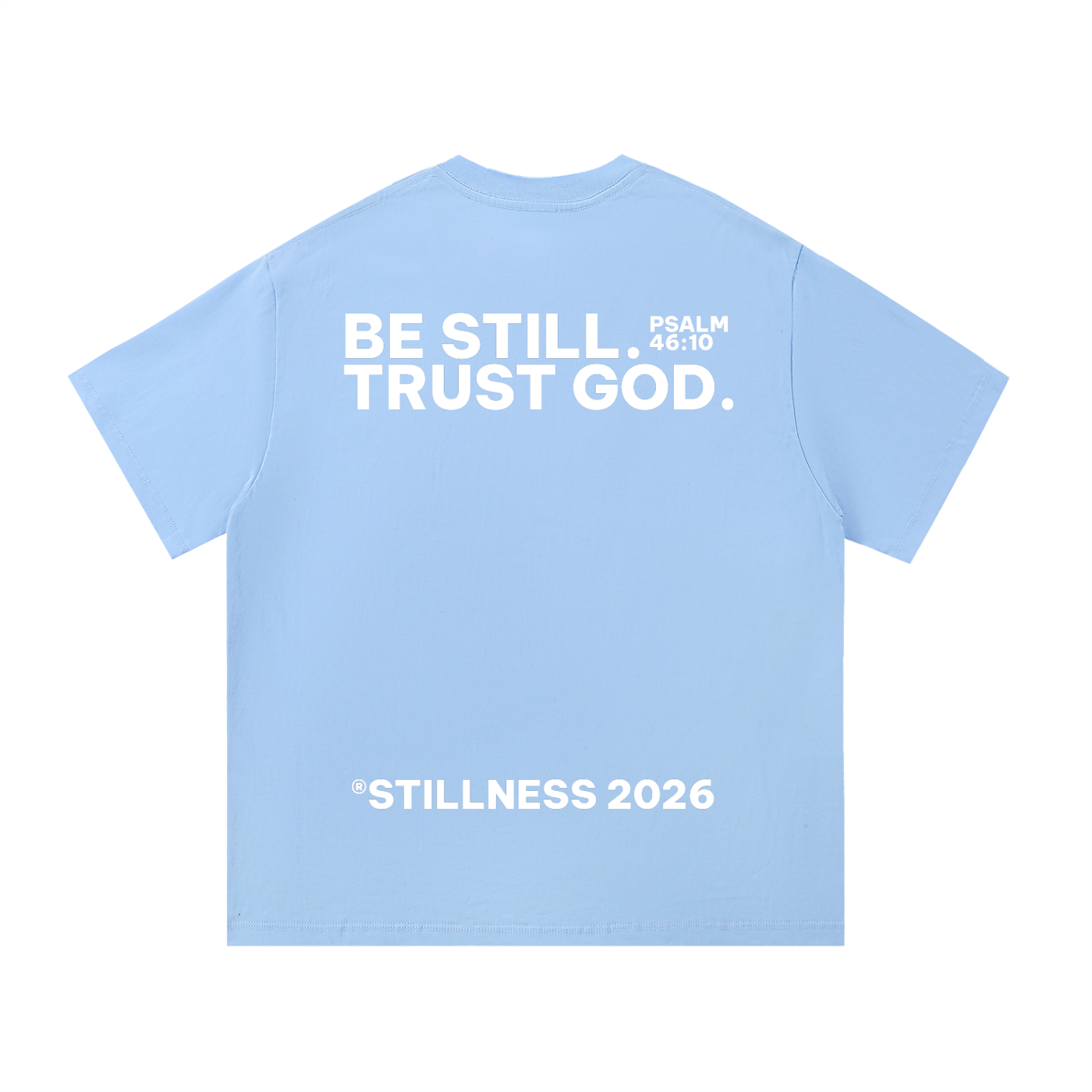 BE STILL. TRUST GOD. ohne Jesuskreuz - Essential Cotton T-Shirt