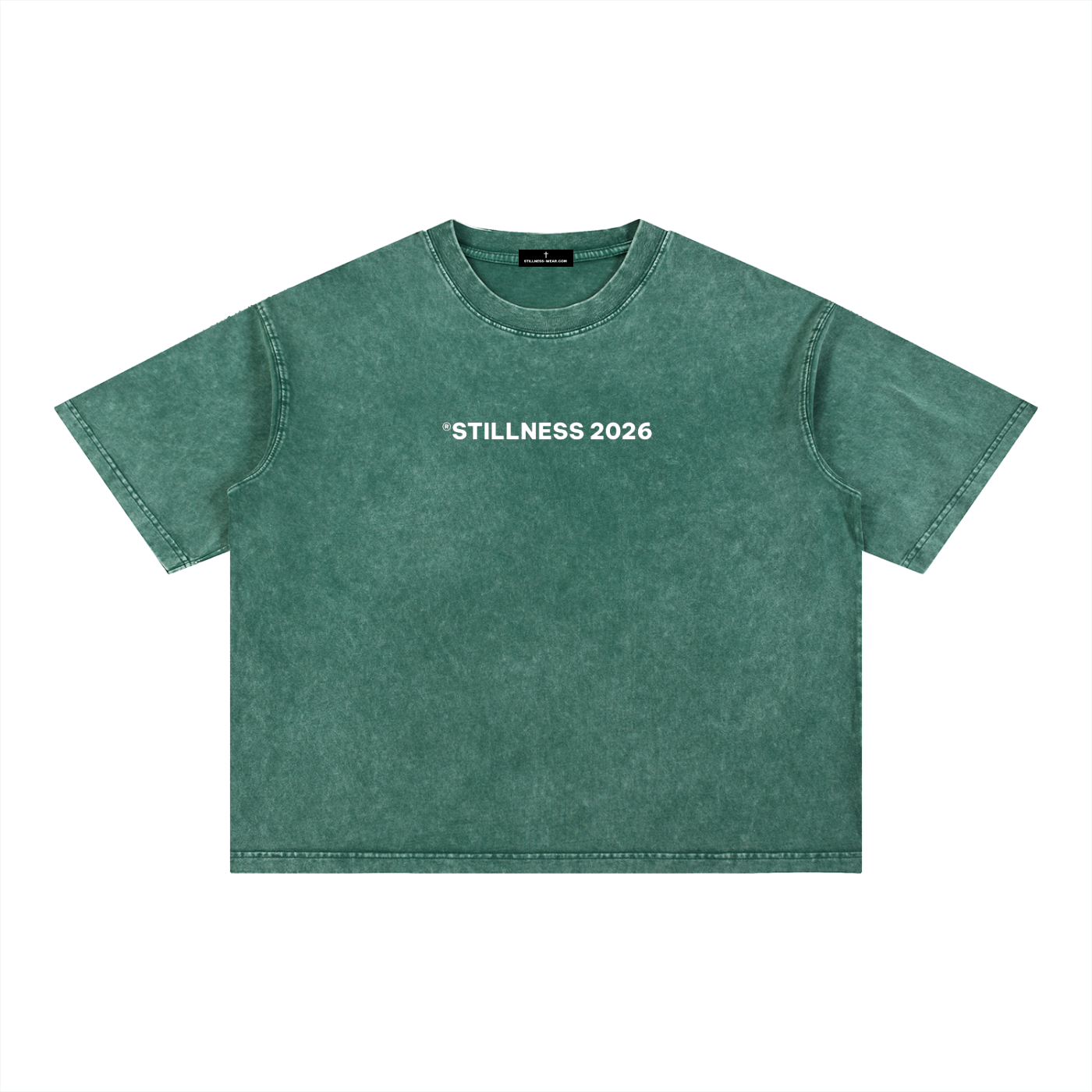 WHAT A FRIEND - Mineral Wash Boxy Cotton T-Shirt