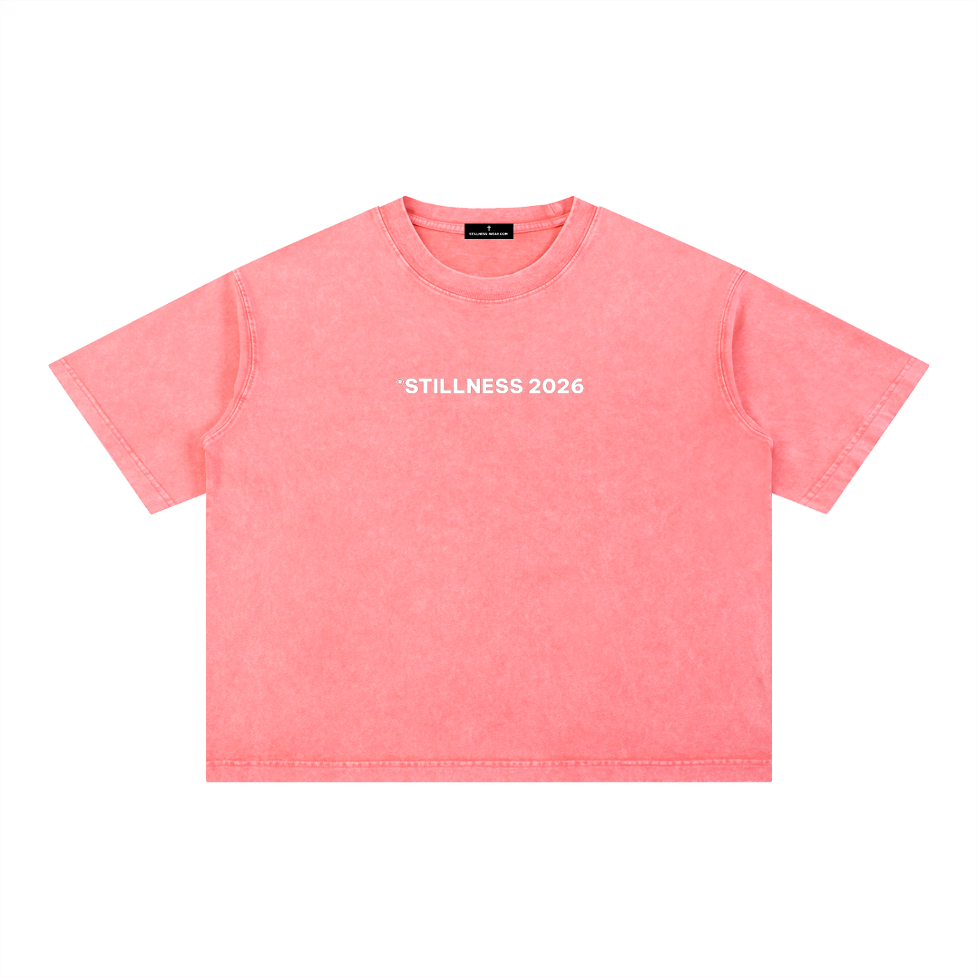 WHAT A FRIEND - Mineral Wash Boxy Cotton T-Shirt