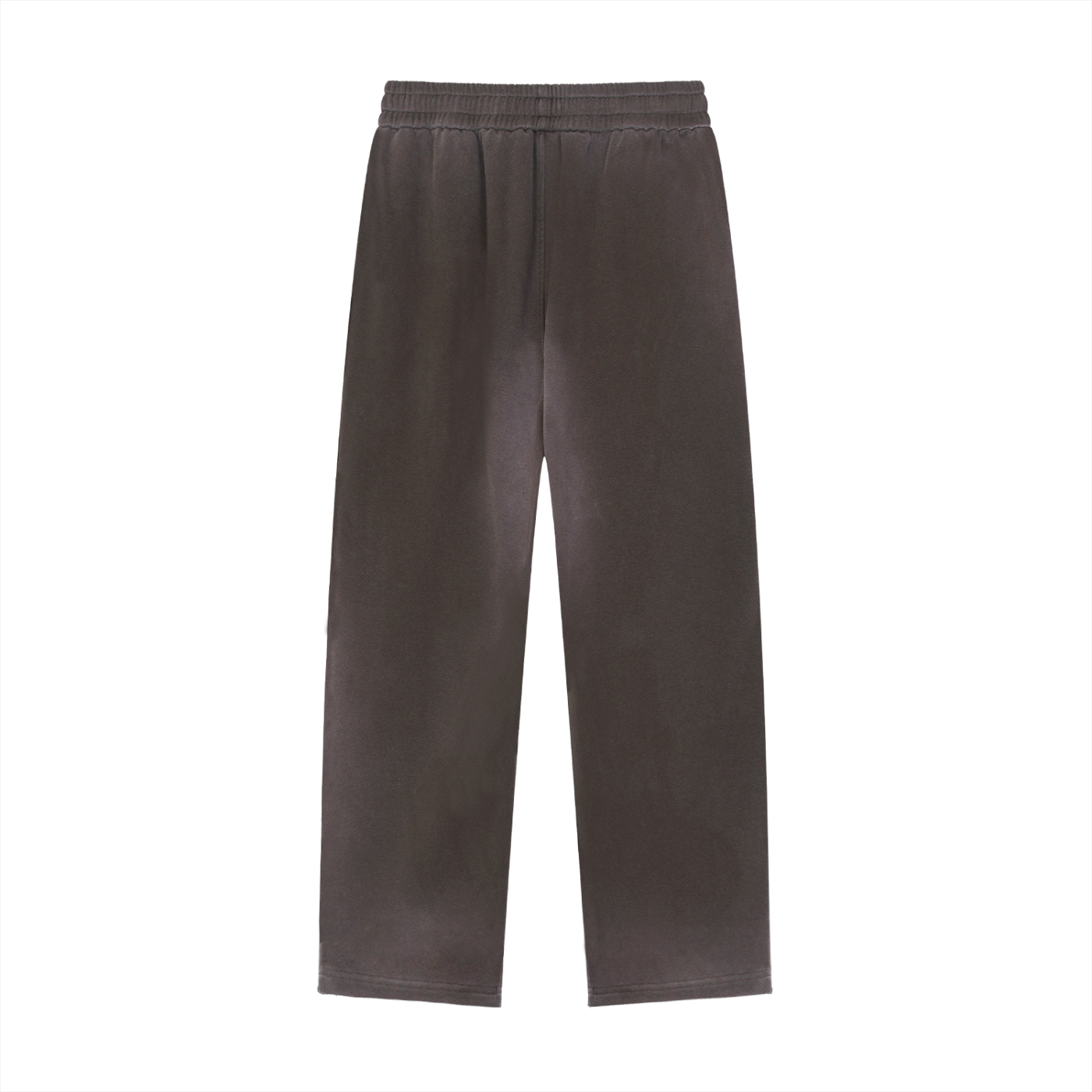 Stillness - Sun Fade Raw Edge Straight-Leg Sweatpants