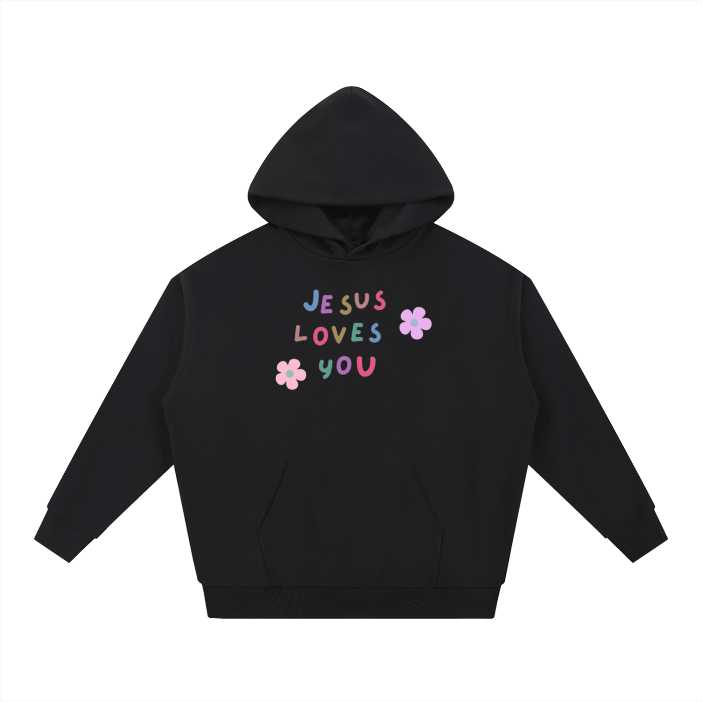 JESUS LOVES YOU - Essential Heavyweight Hoodie
