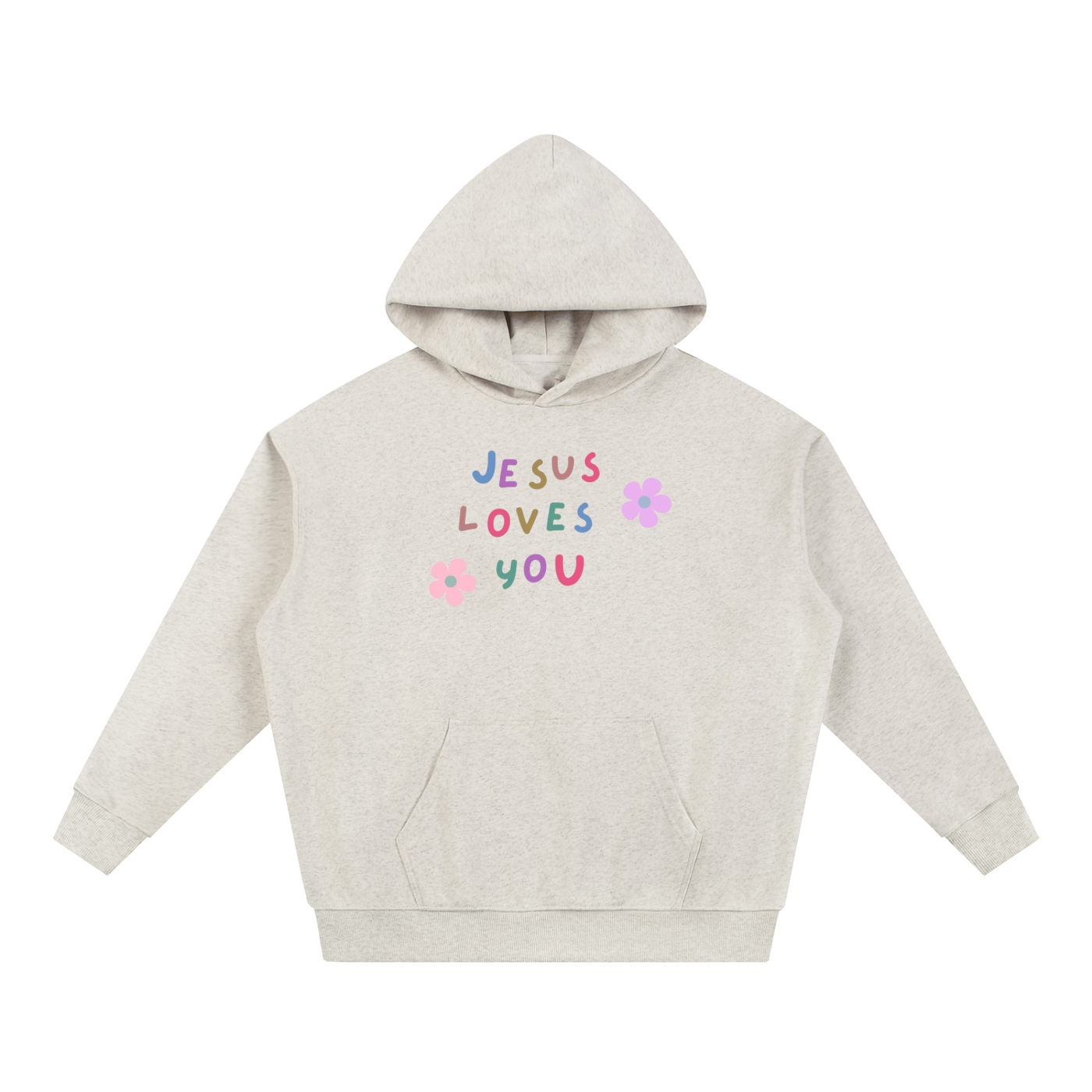 JESUS LOVES YOU - Essential Heavyweight Hoodie