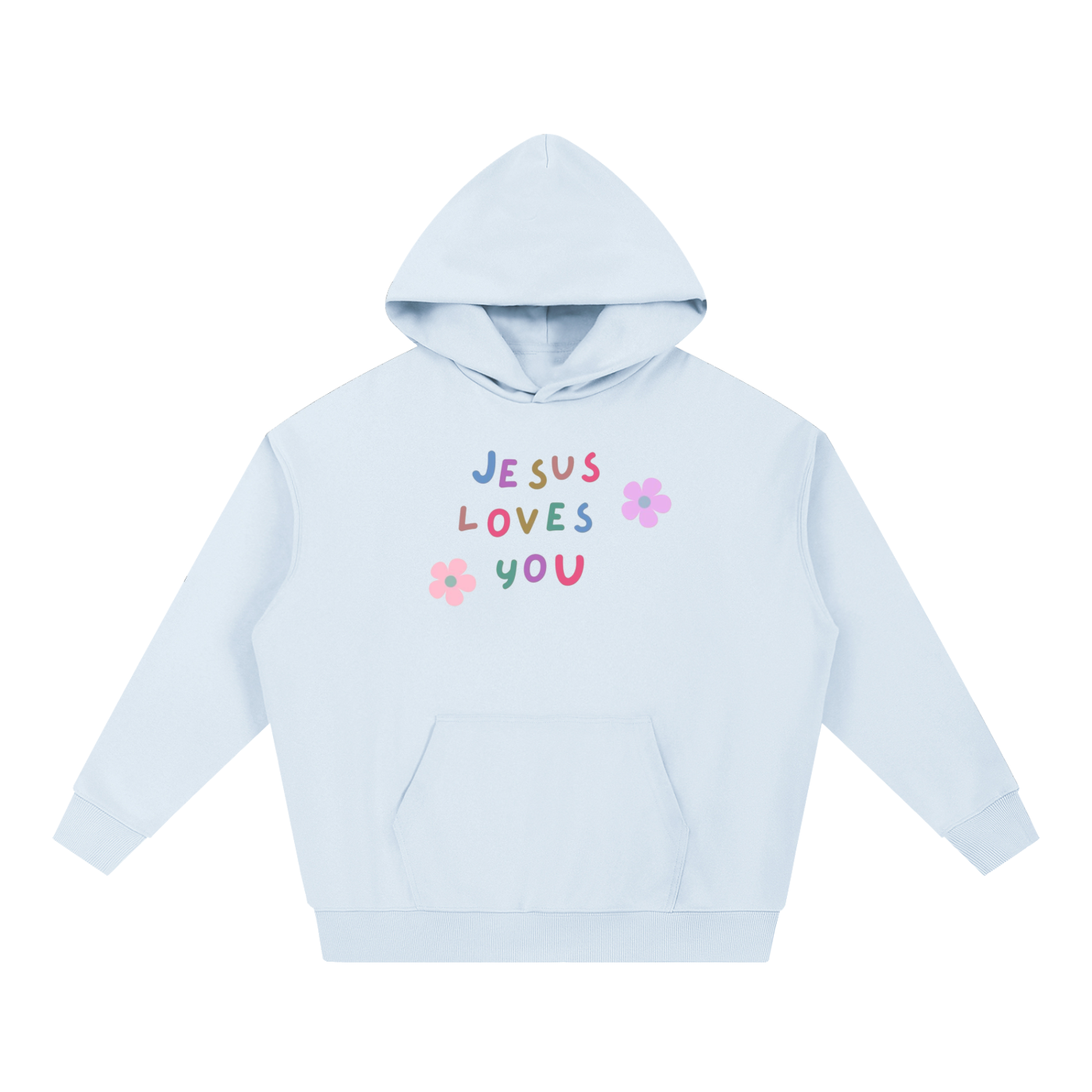 JESUS LOVES YOU - Essential Heavyweight Hoodie