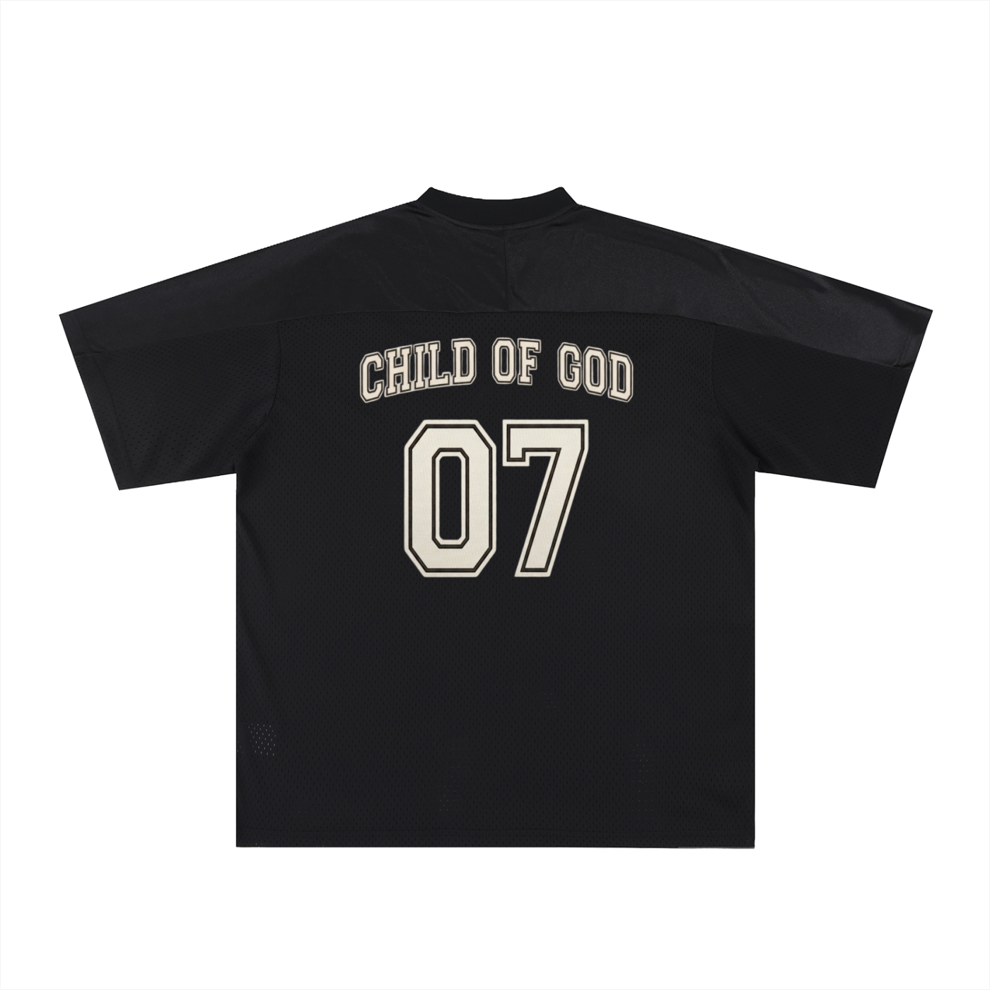 CHILD OF GOD - Oversized Mesh V-Neck Fußballtrikot