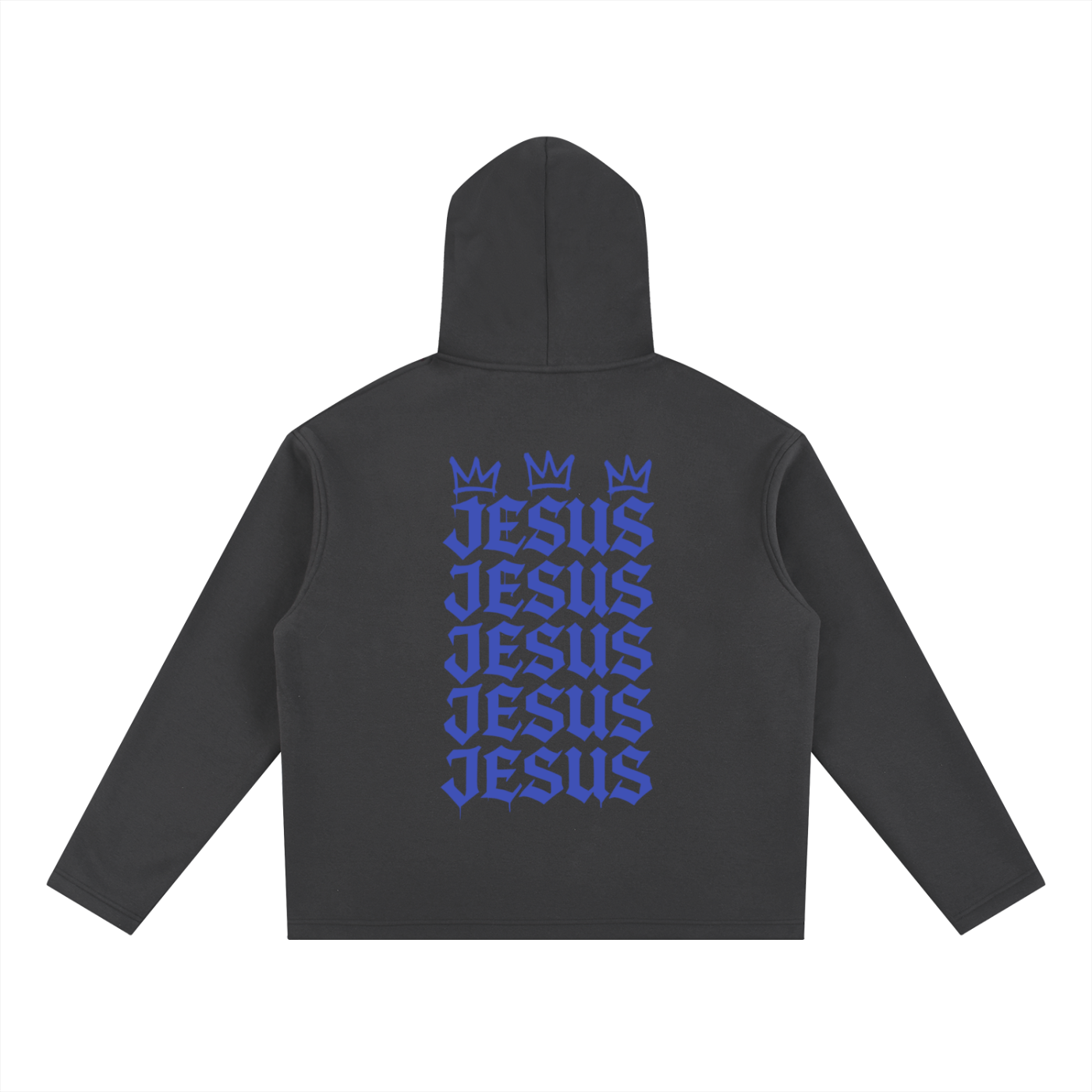 KING JESUS - Oversized Fleece Hoodie