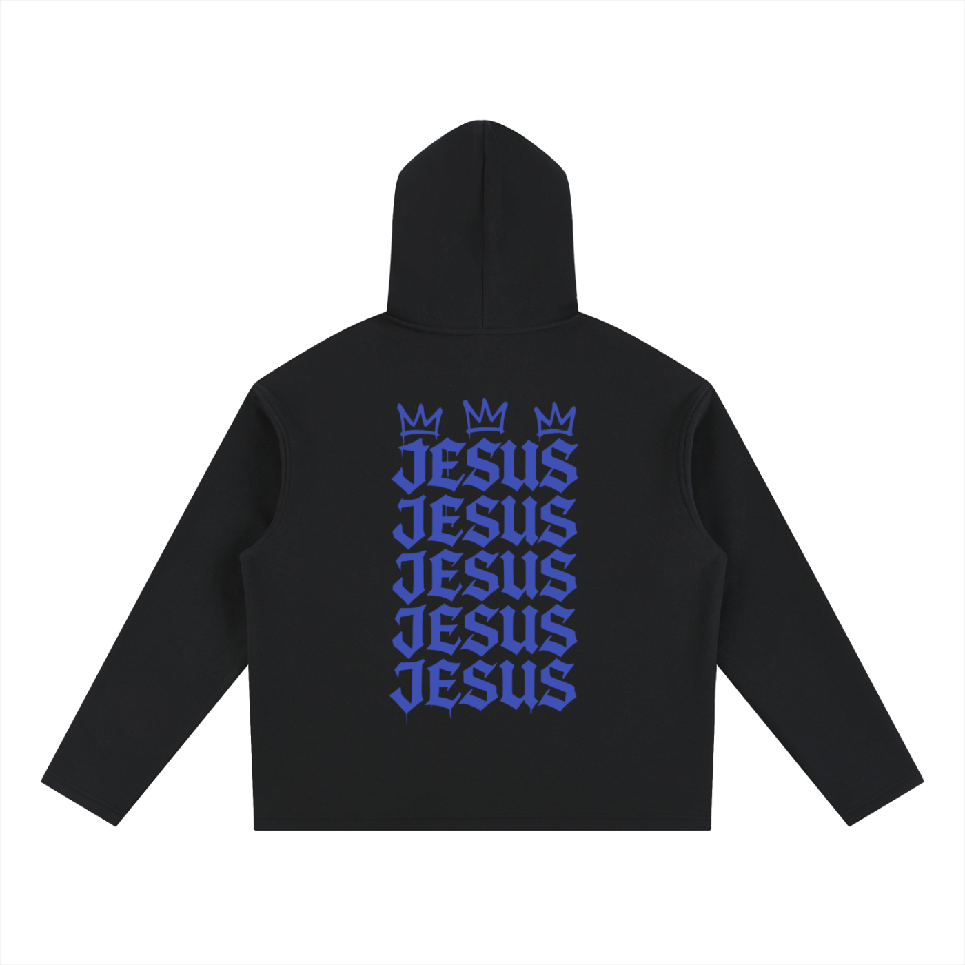 KING JESUS - Oversized Fleece Hoodie