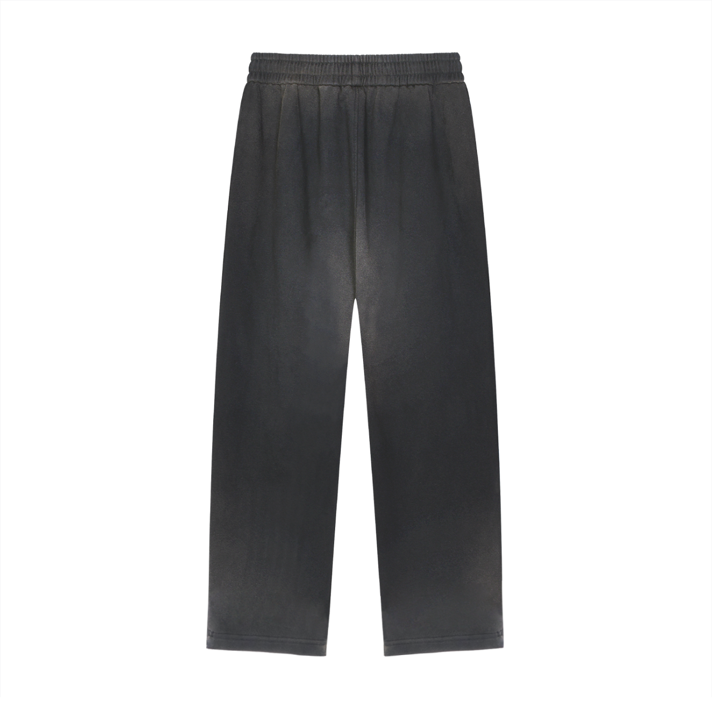 Stillness - Sun Fade Raw Edge Straight-Leg Sweatpants