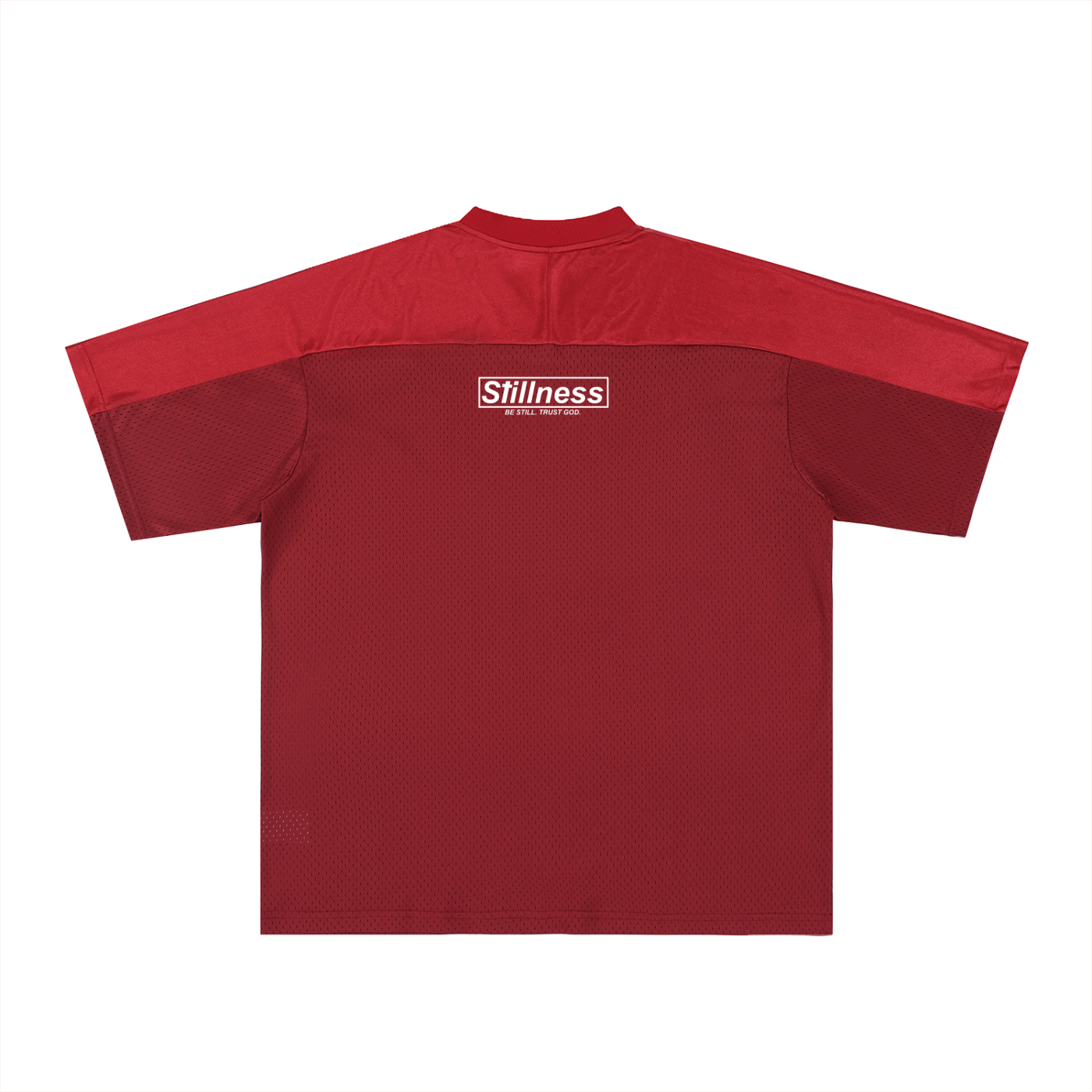 BLESSED - Oversized Mesh V-Neck Fußballtrikot