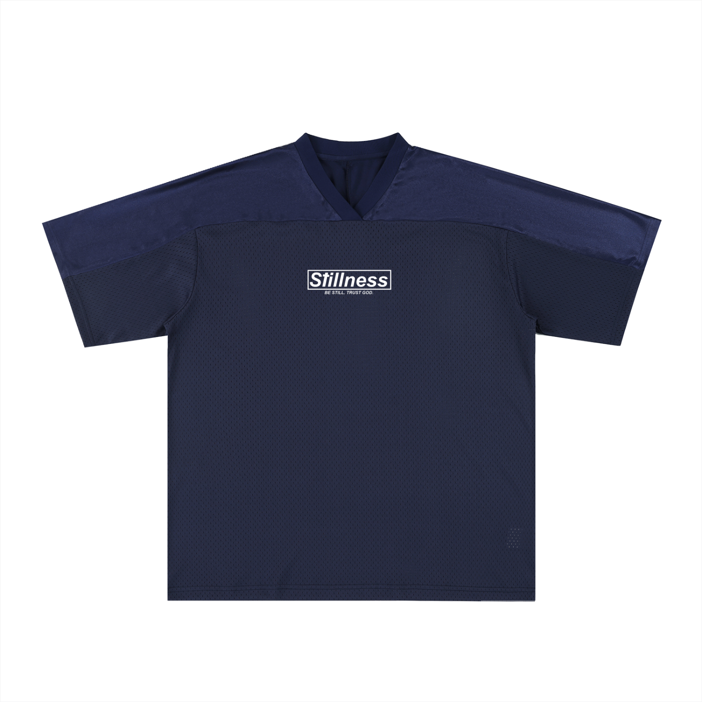 CHILD OF GOD - Oversized Mesh V-Neck Fußballtrikot