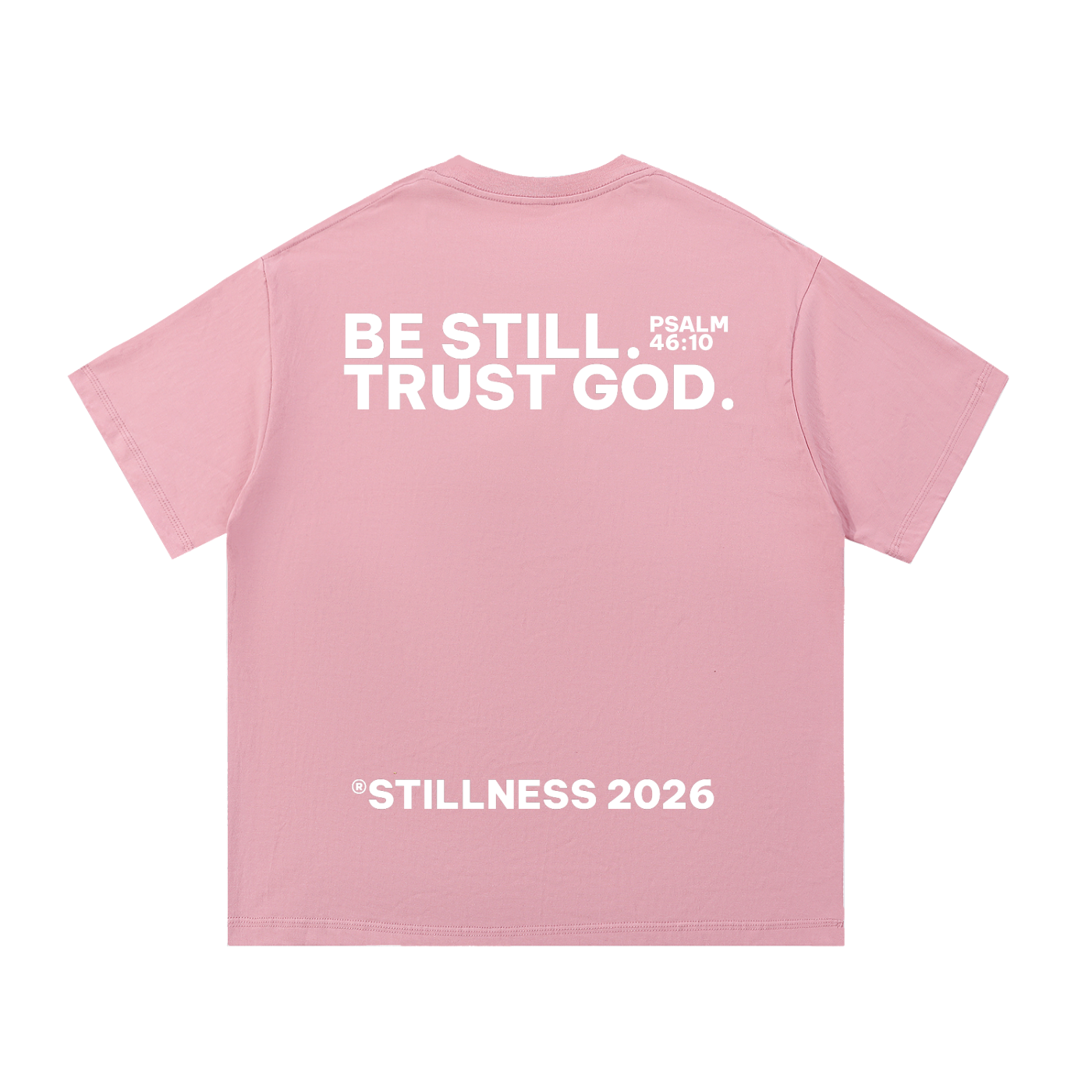 BE STILL. TRUST GOD. ohne Jesuskreuz - Essential Cotton T-Shirt