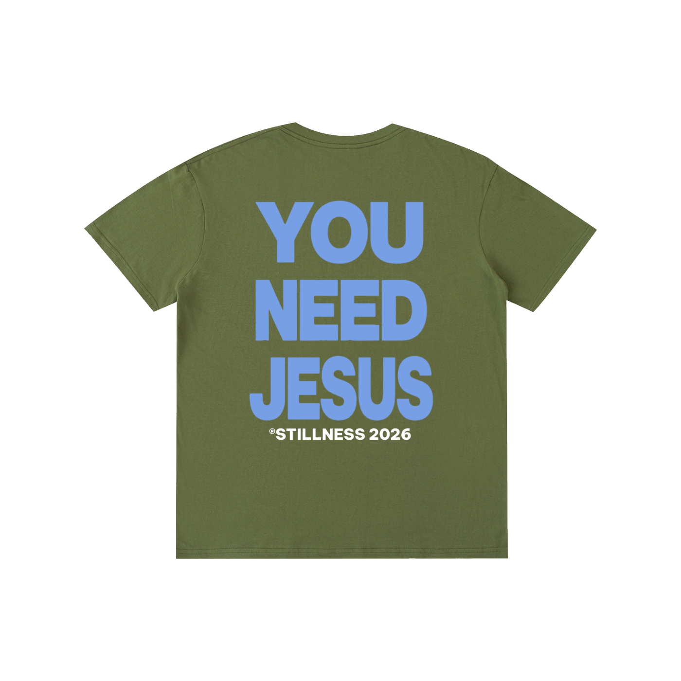YOU NEED JESUS - Pure Cotton Unisex T-Shirt