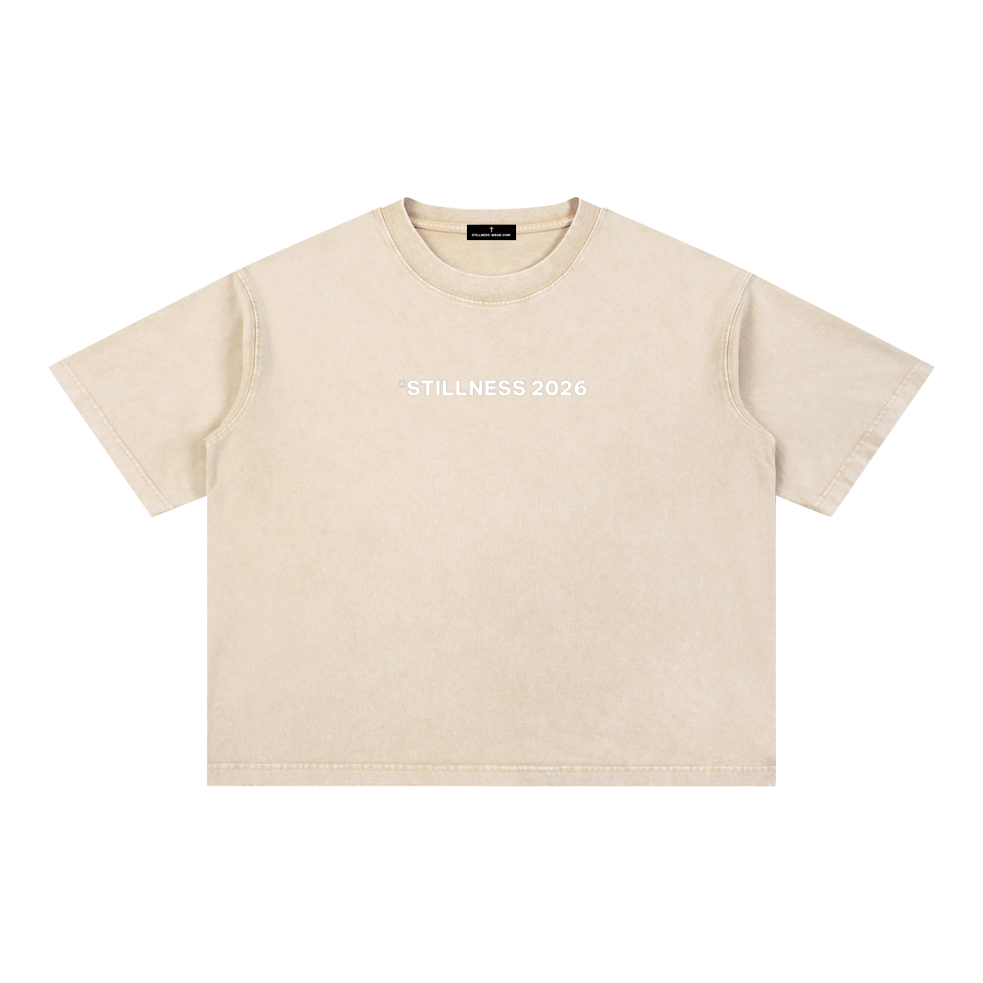 WHAT A FRIEND - Mineral Wash Boxy Cotton T-Shirt