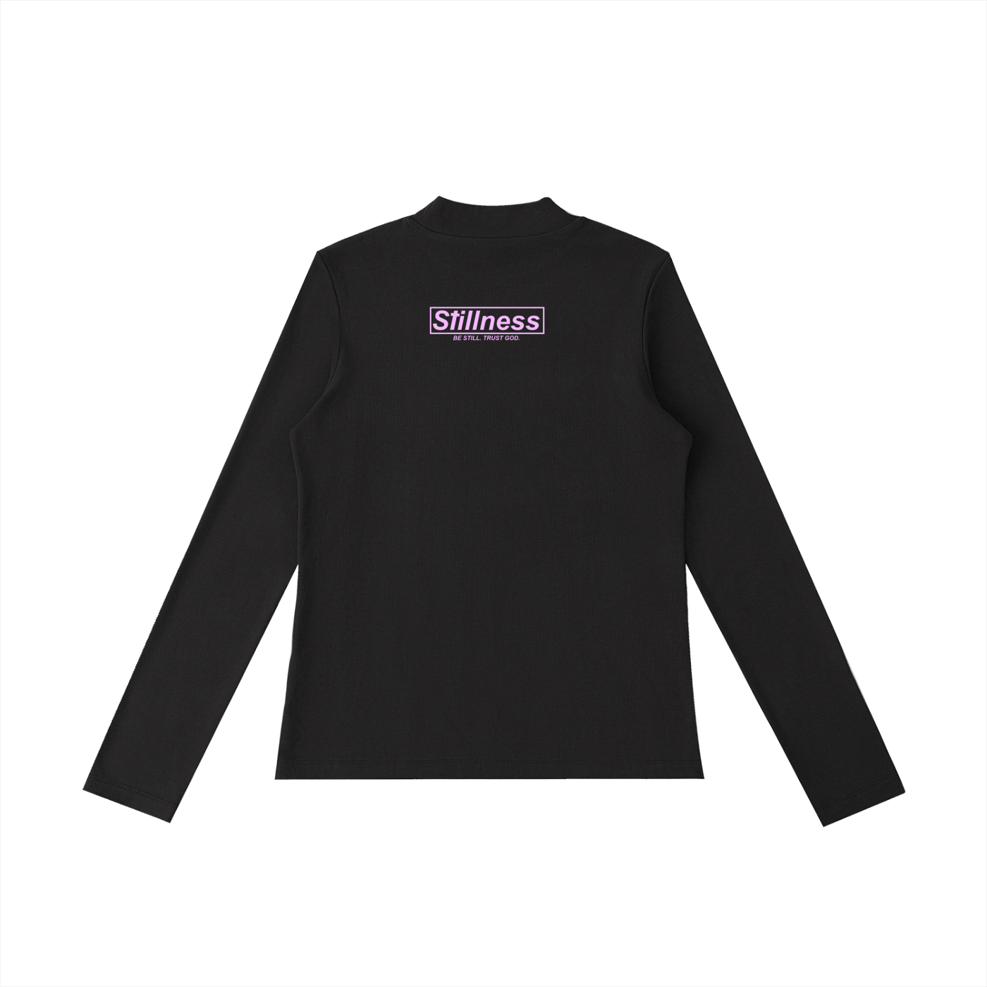 Jesus - Essential Mock Neck Long Sleeve T-Shirt
