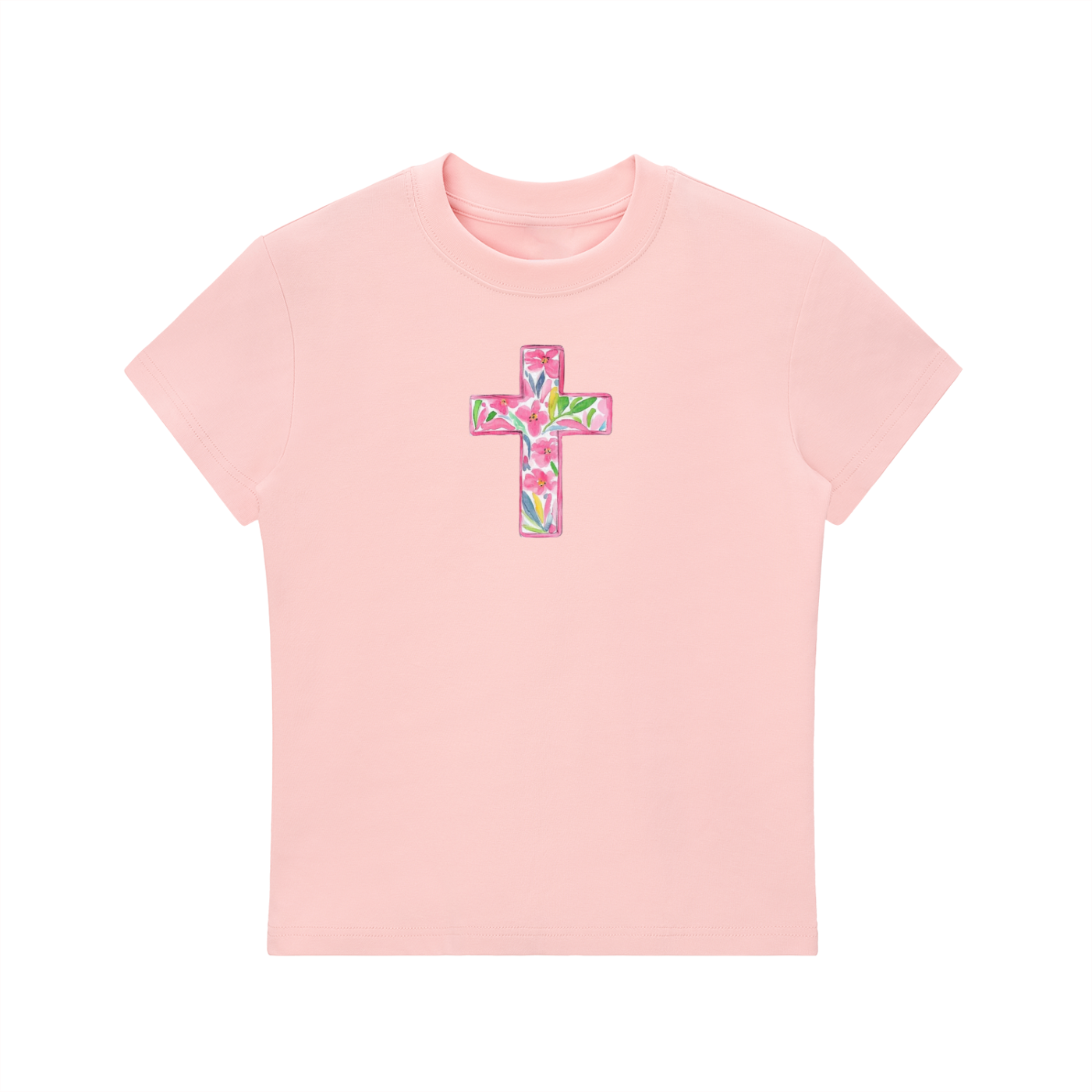 Essential Bodycon Crewneck T-Shirt