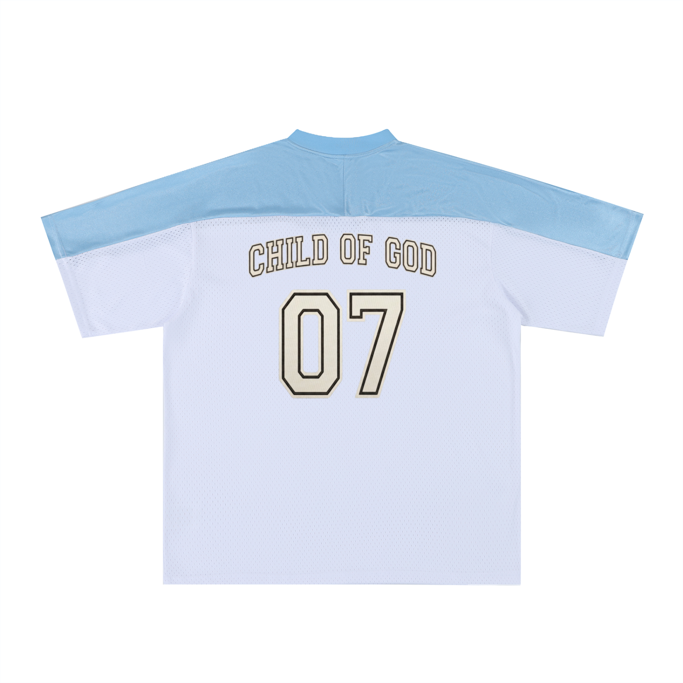 CHILD OF GOD - Oversized Mesh V-Neck Fußballtrikot