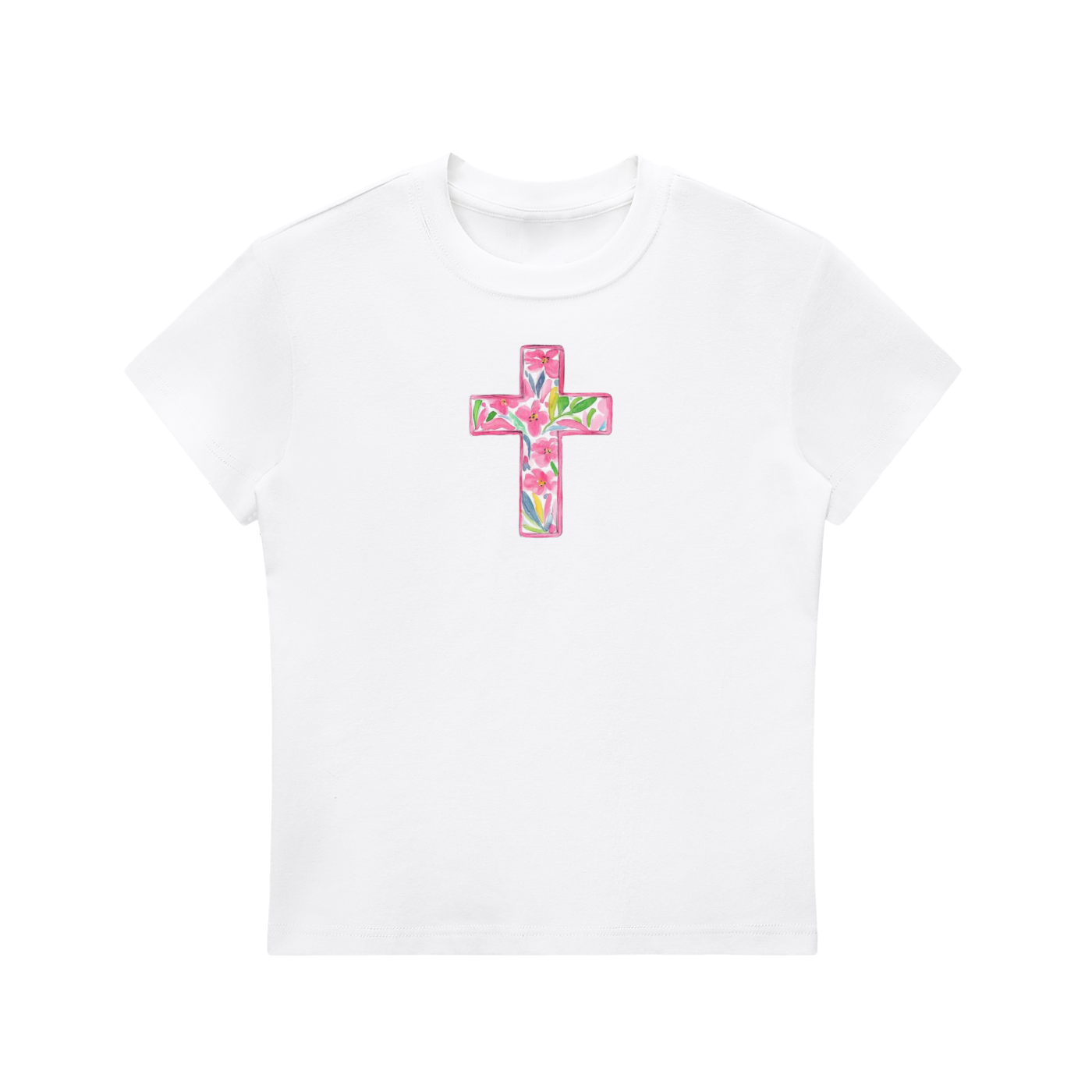 Essential Bodycon Crewneck T-Shirt