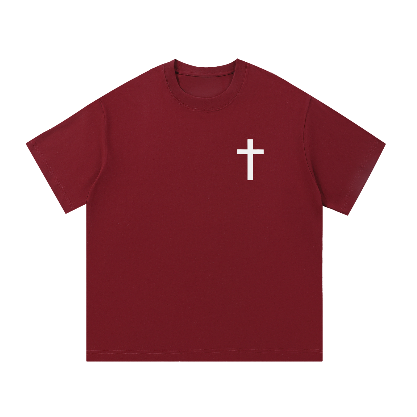 NOT LUCK - JUST JESUS - Essential Cotton T-Shirt
