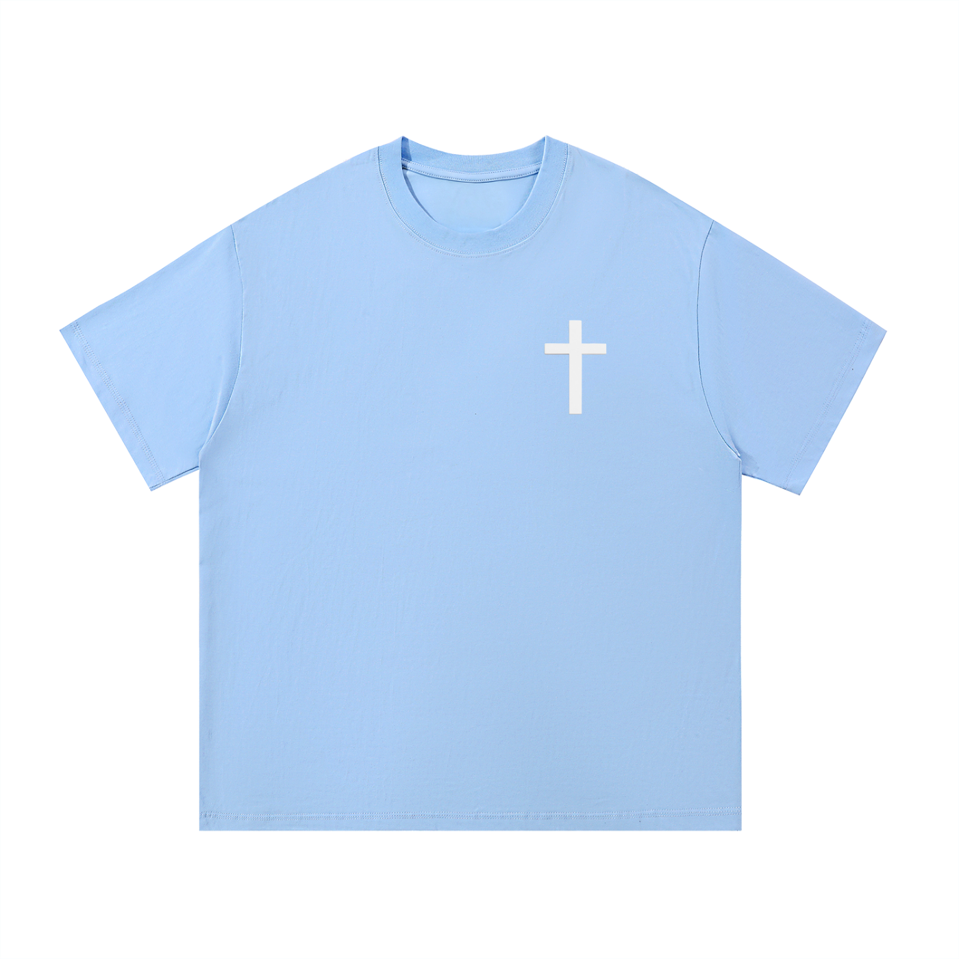 NOT LUCK - JUST JESUS - Essential Cotton T-Shirt
