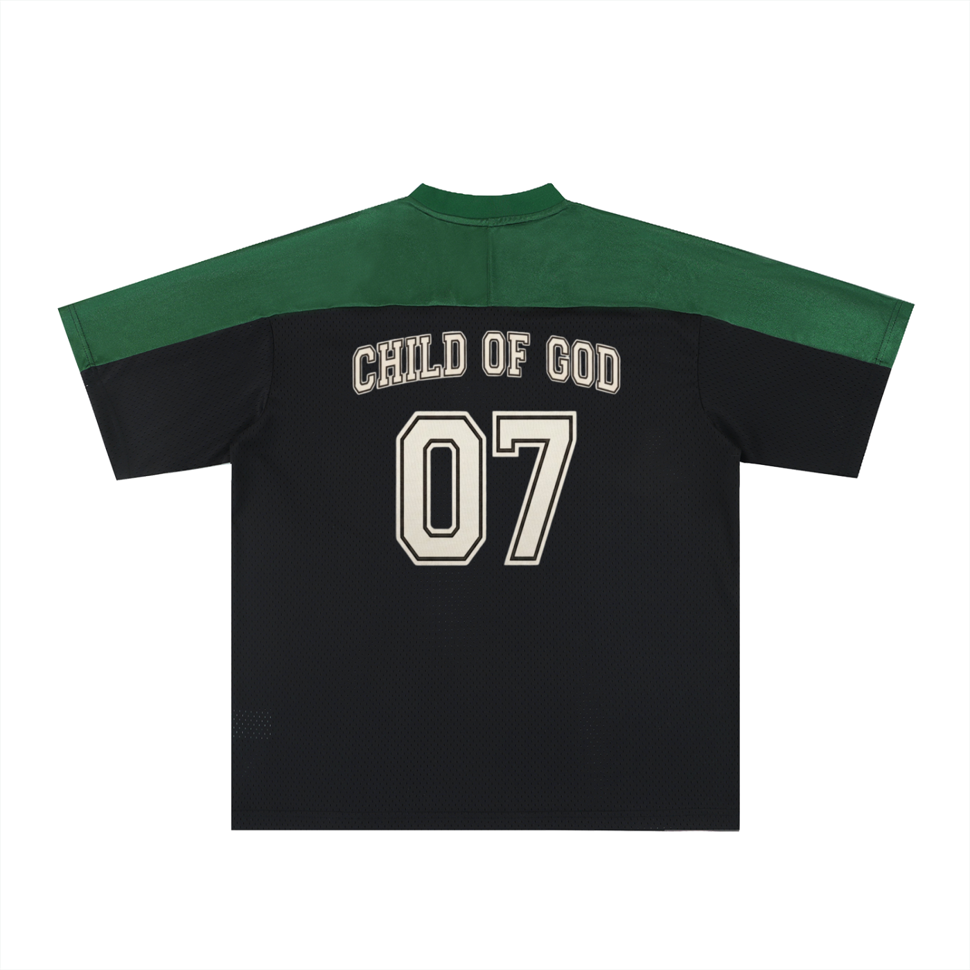 CHILD OF GOD - Oversized Mesh V-Neck Fußballtrikot