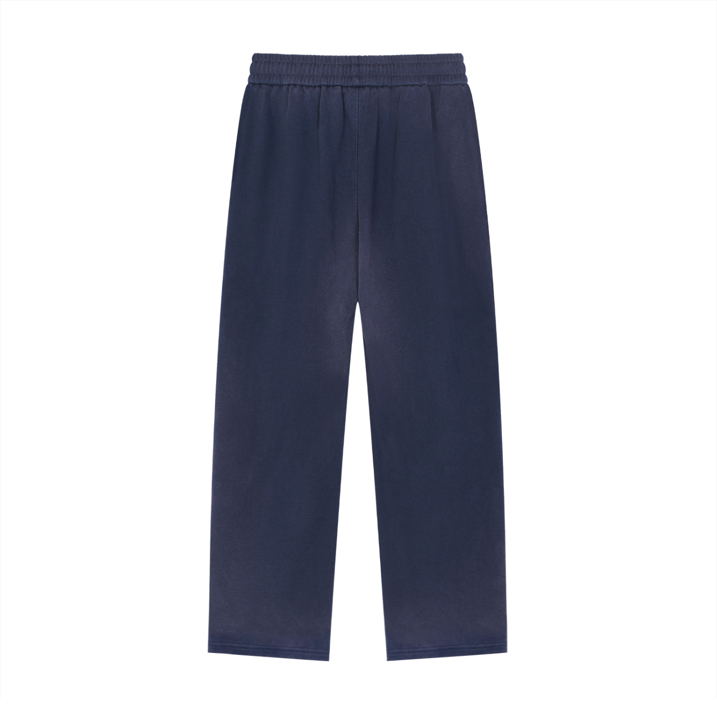 Stillness - Sun Fade Raw Edge Straight-Leg Sweatpants