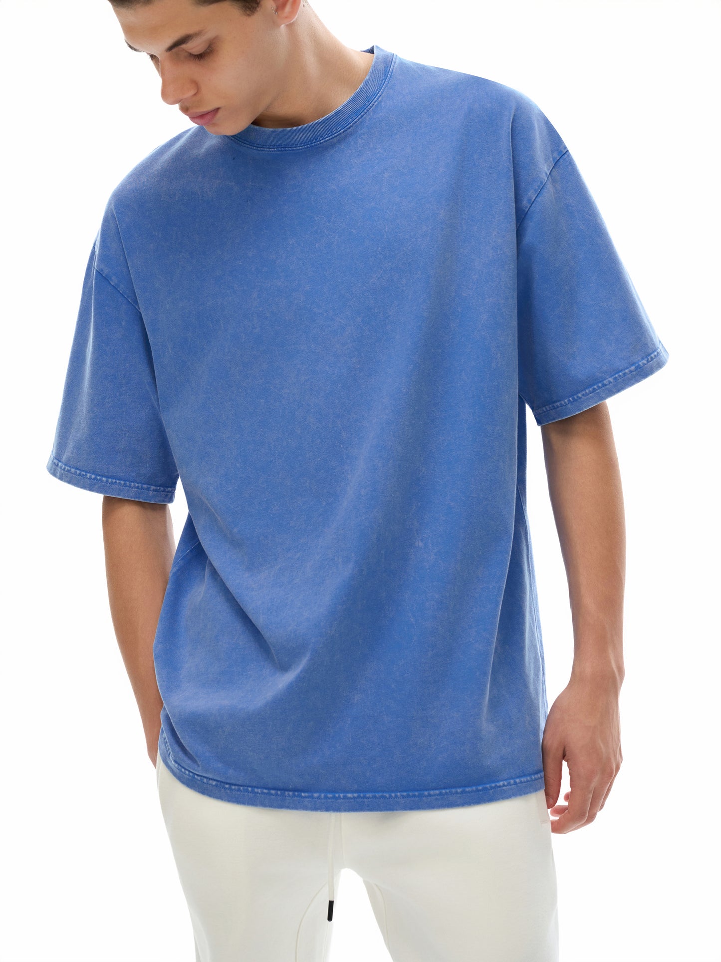 WHAT A FRIEND WE HAVE IN JESUS - Snow Washed Oversized Cotton T-Shirt