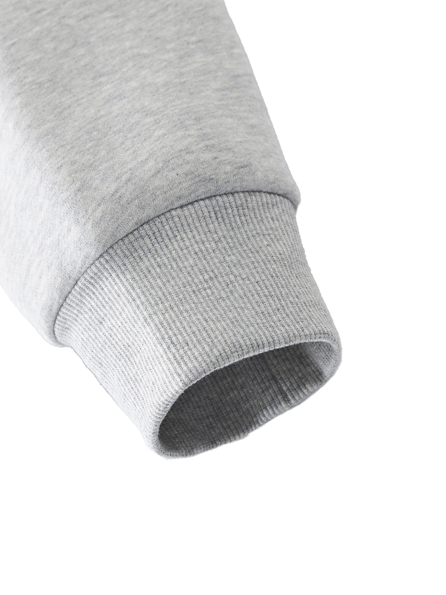 GOD FIRST - Essential Fleece Mock-Neck Crew Sweatshirt