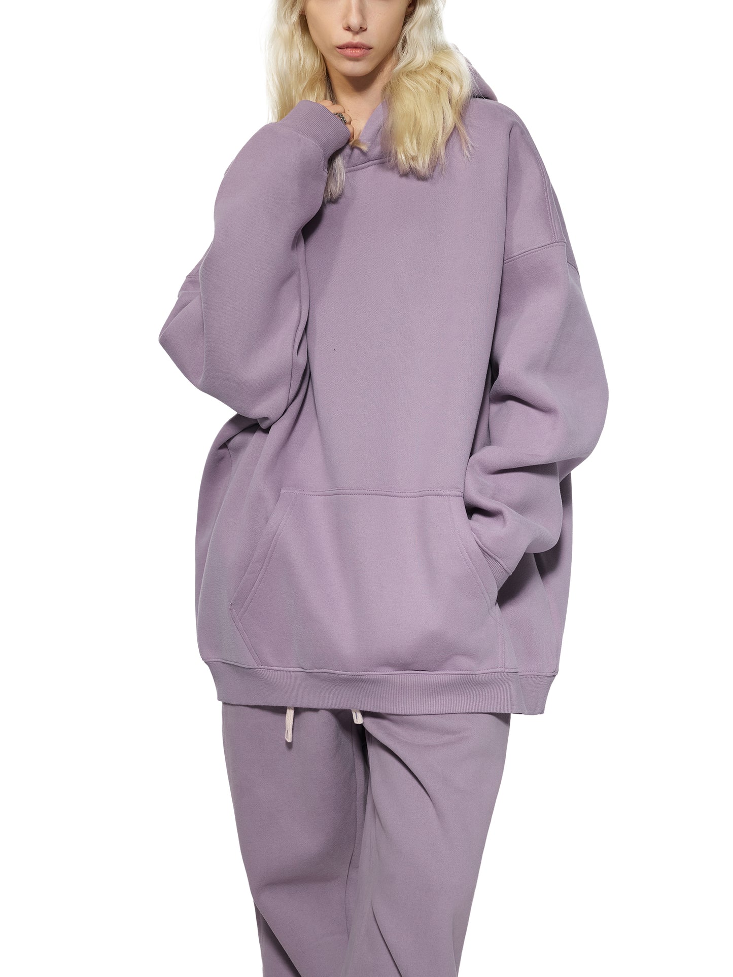 WHAT A FRIEND - Oversize Fleeced Hoodie