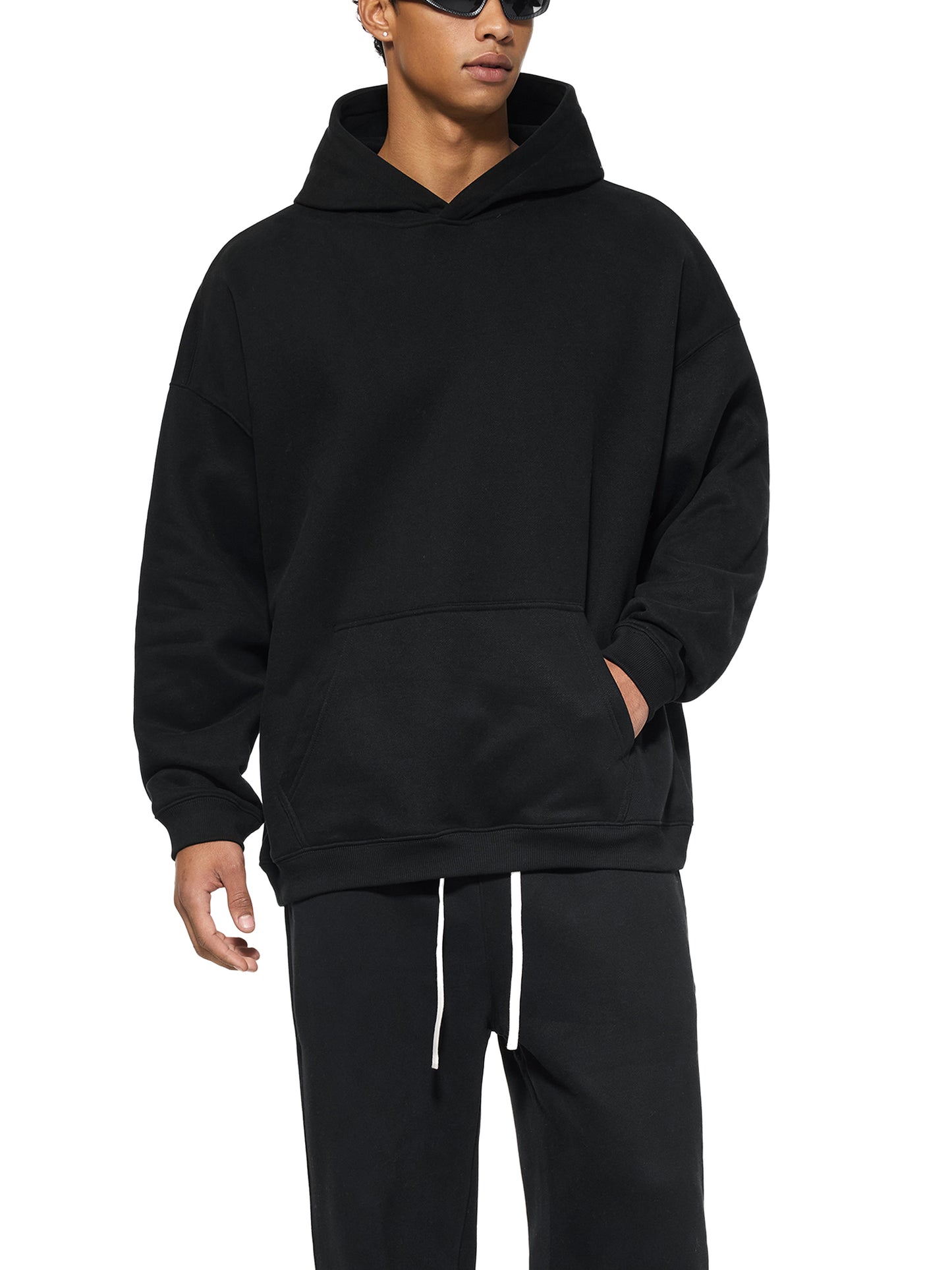 WHAT A FRIEND - Oversize Fleeced Hoodie
