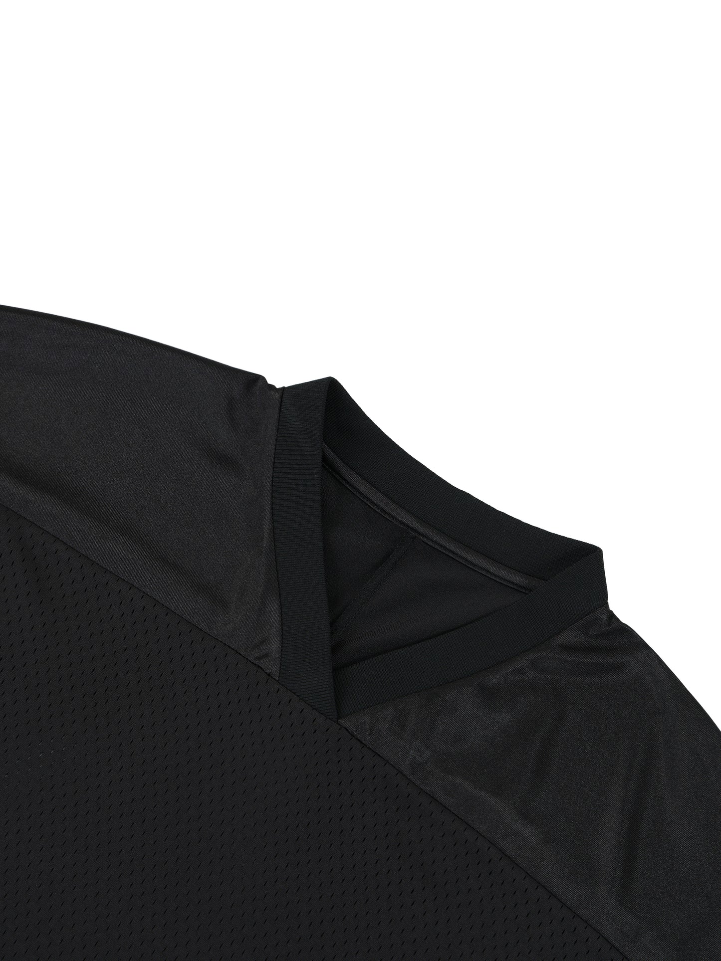 BLESSED - Oversized Mesh V-Neck Fußballtrikot